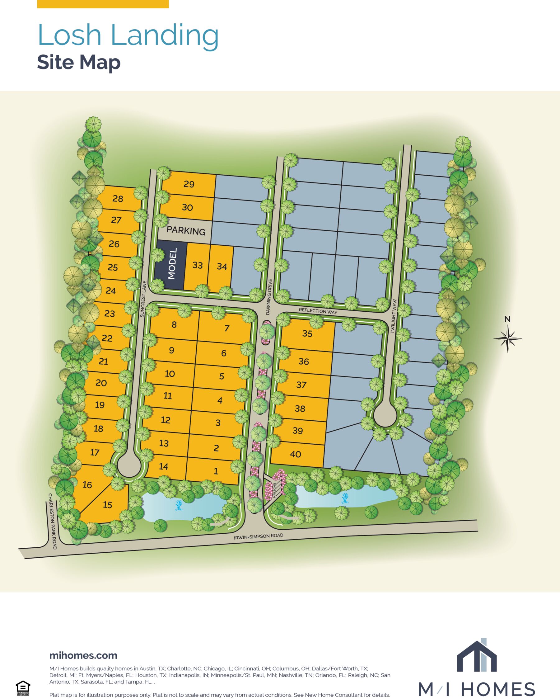 Losh Landing - Mason, Ohio New Homes for Sale - M/I Homes