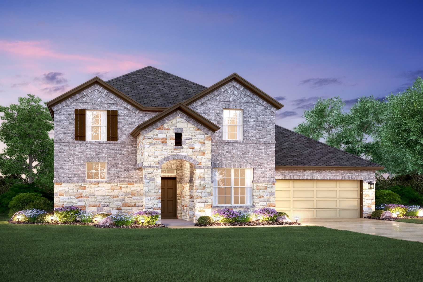 New Homes in Leander The Zacate (Plan) M/I Homes