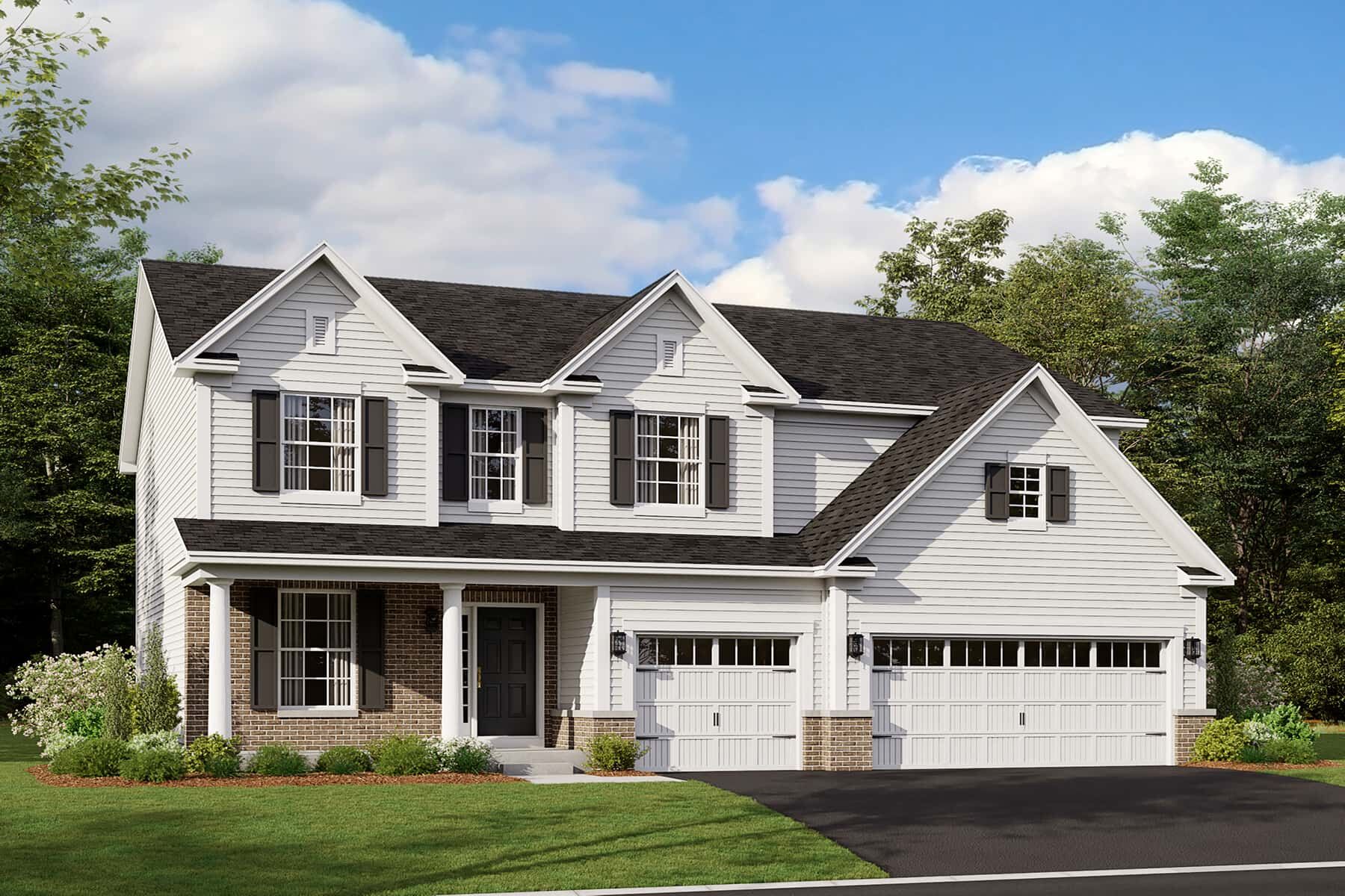 Essex Colonial Revival Elevation