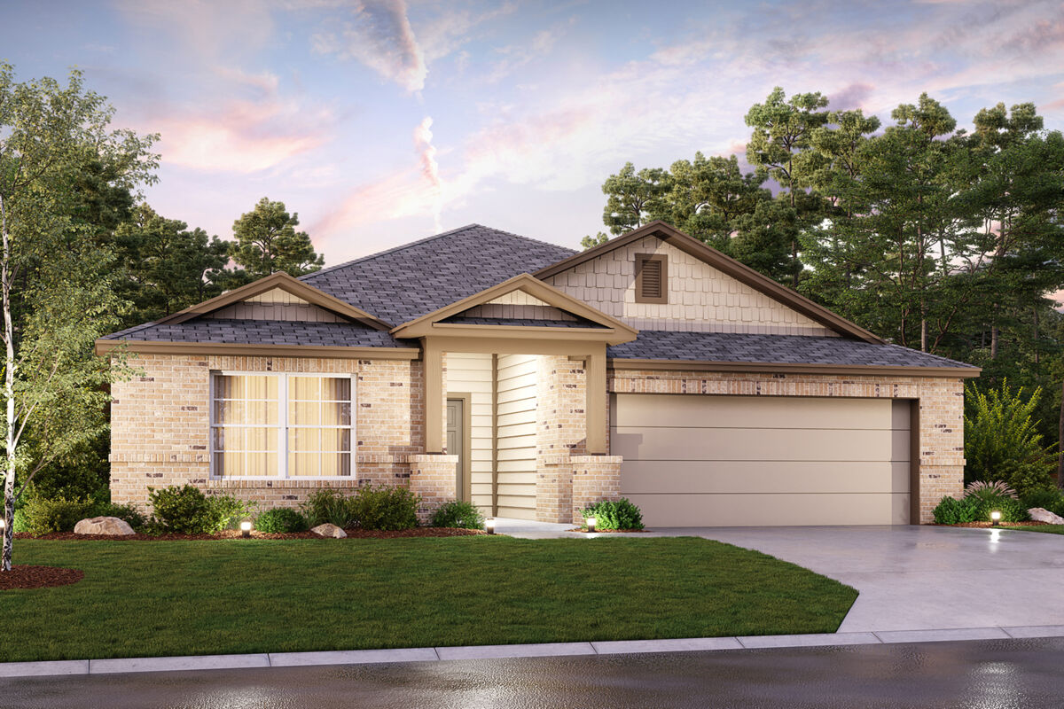 New Homes in Seguin The Esparanza (Plan) M/I Homes