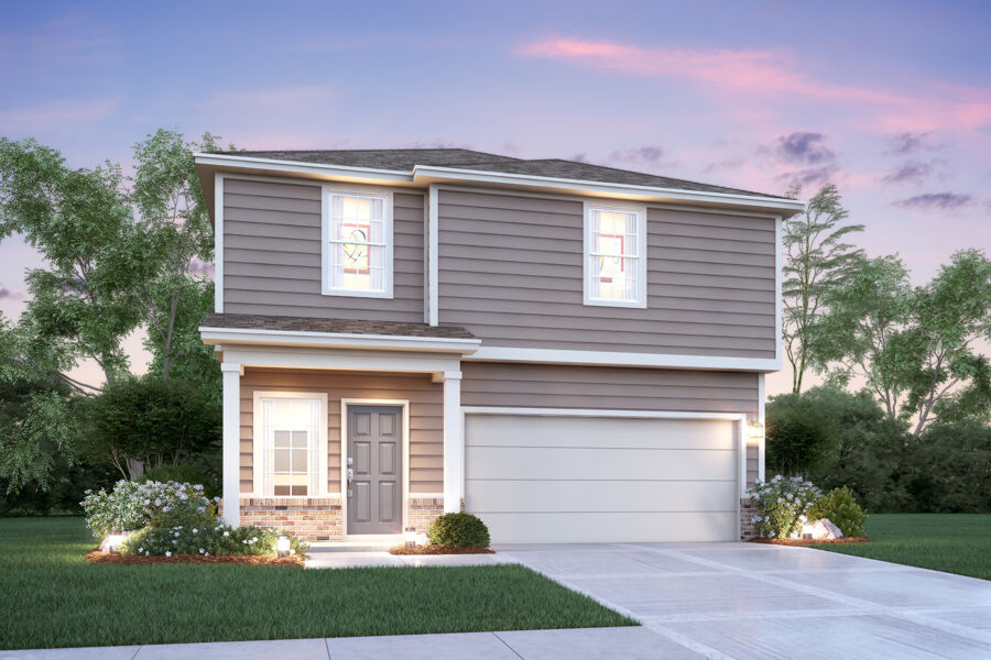 New Homes in Converse The Wisteria Plan M I Homes