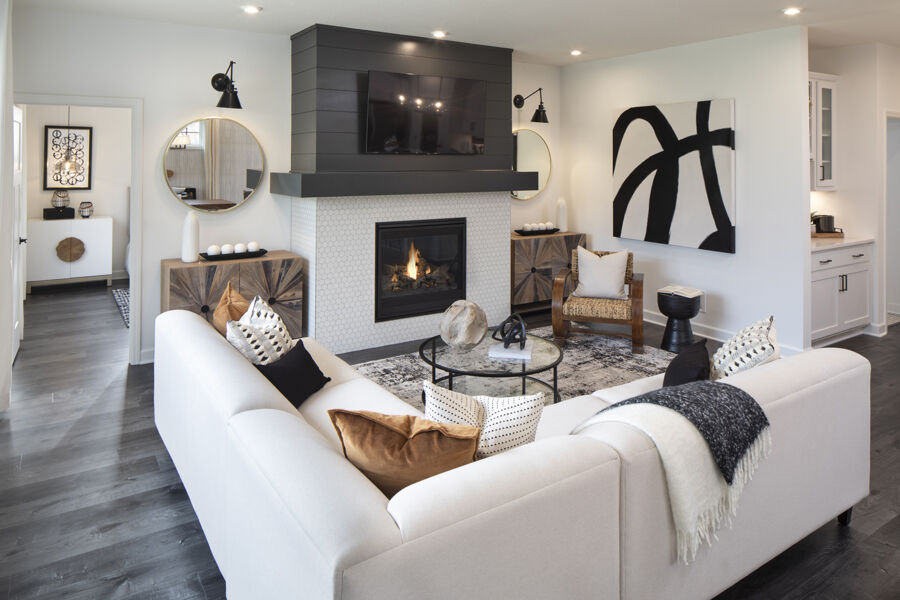 Neutral-Colored Living Room