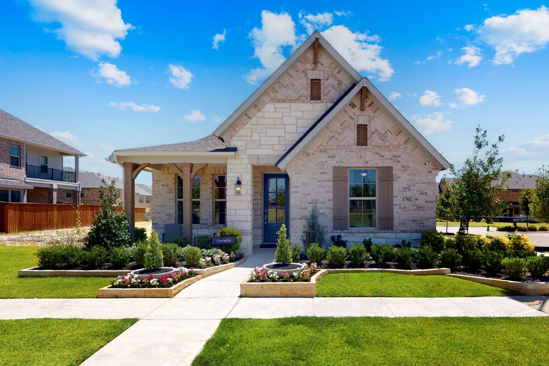 New Homes in Garland The Camellia Plan M I Homes