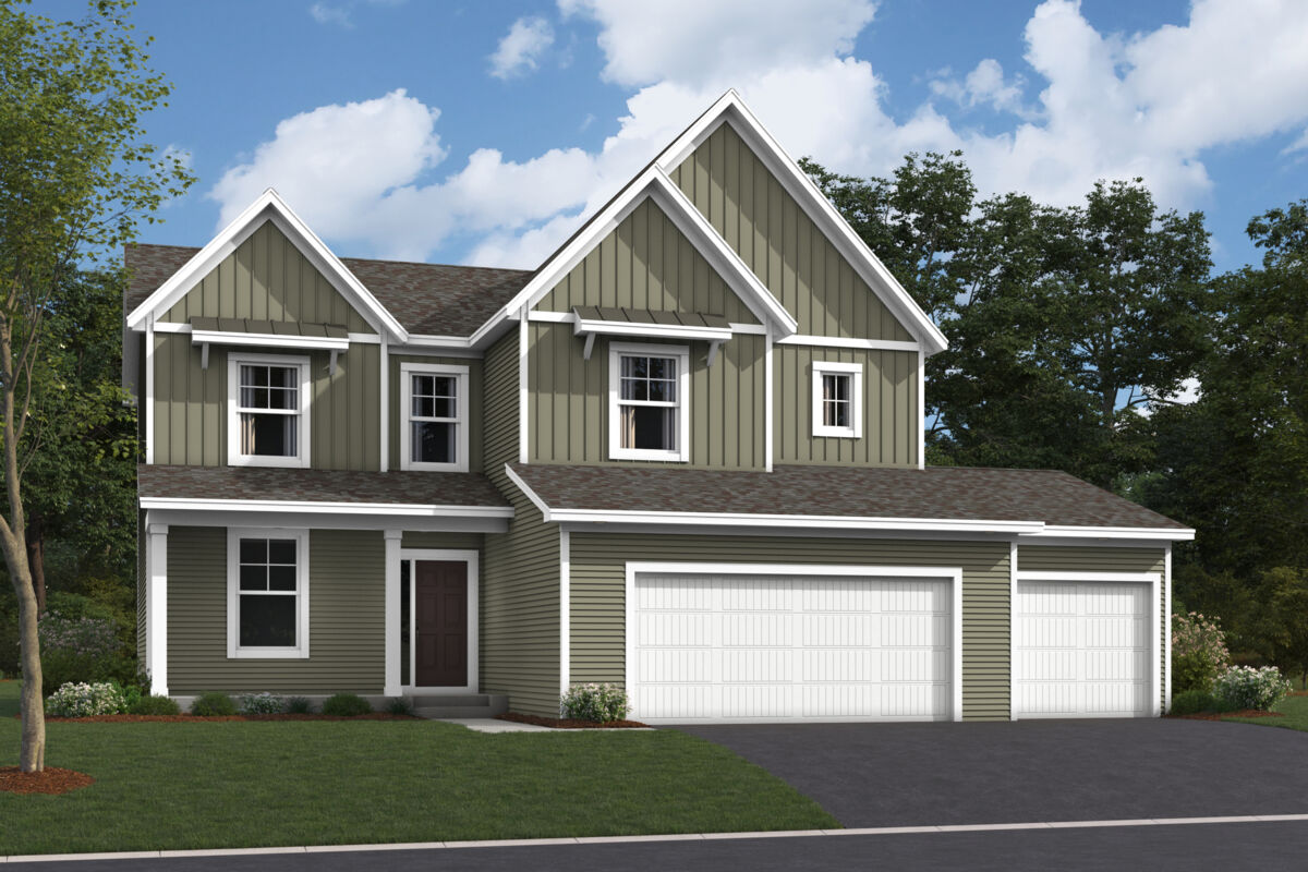 New Homes in Delano The Dearborn (Plan) M/I Homes