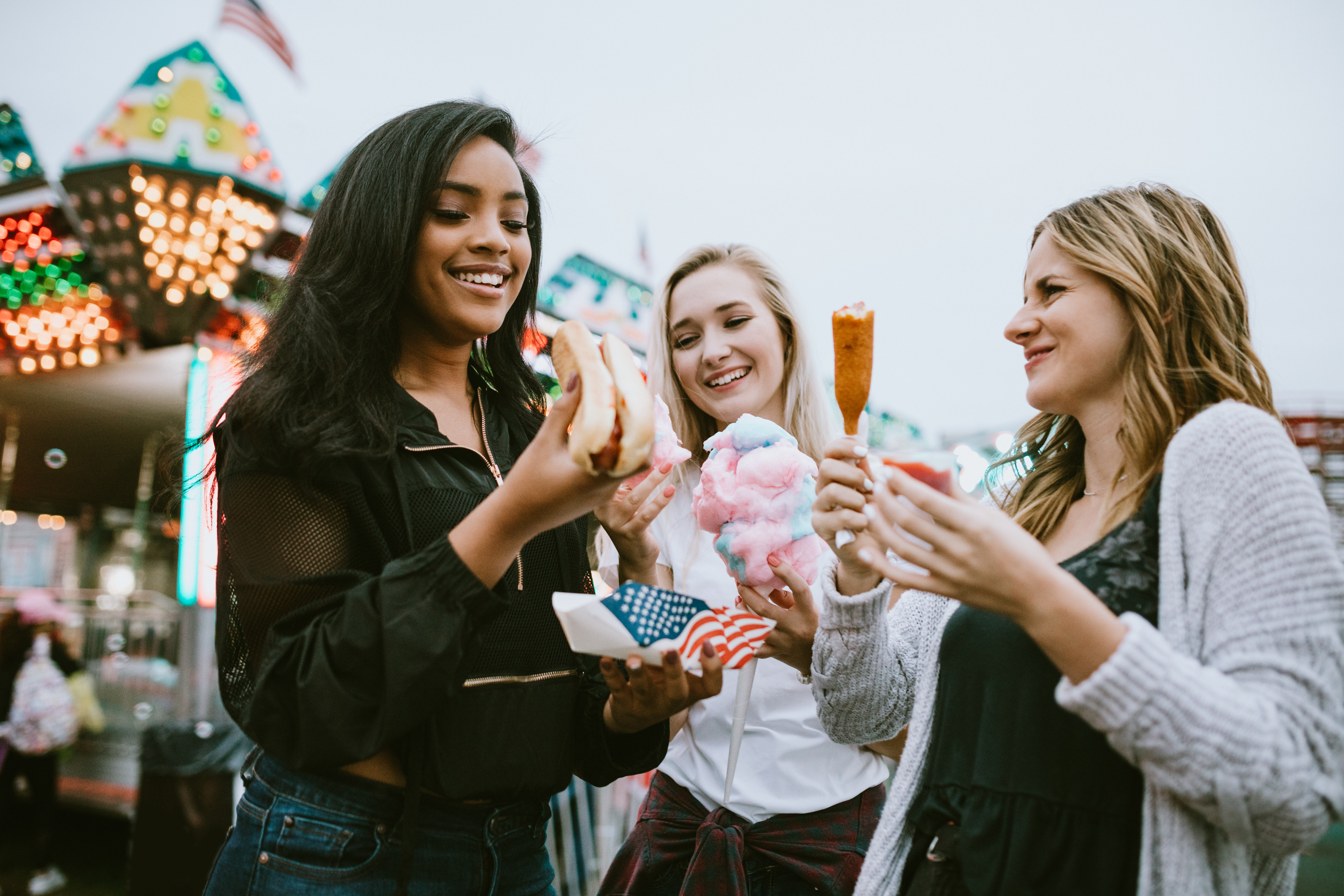 Friends at Festival