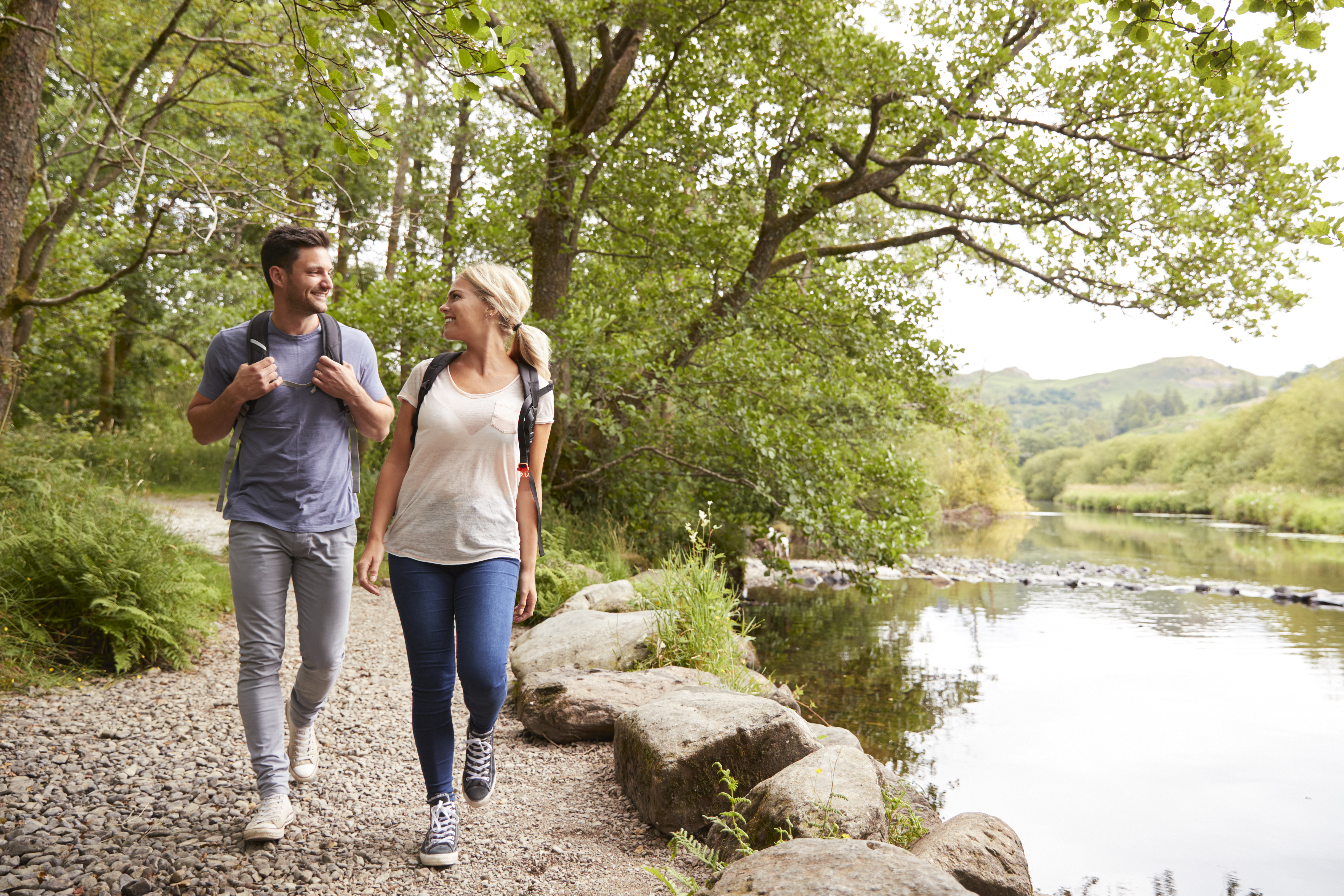 Couple Hiking