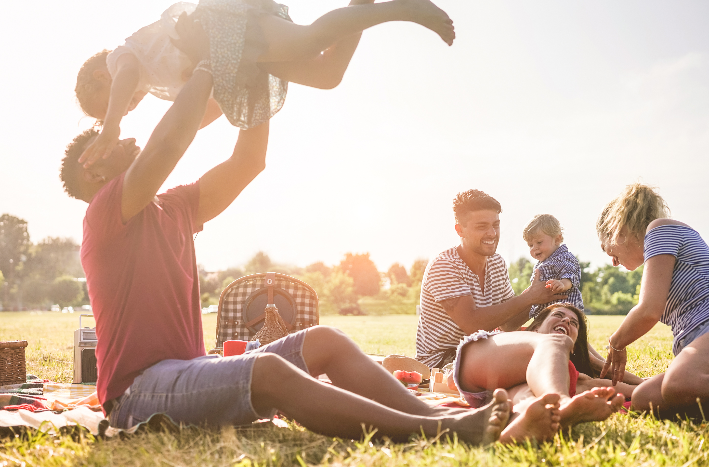 Family Picnicking