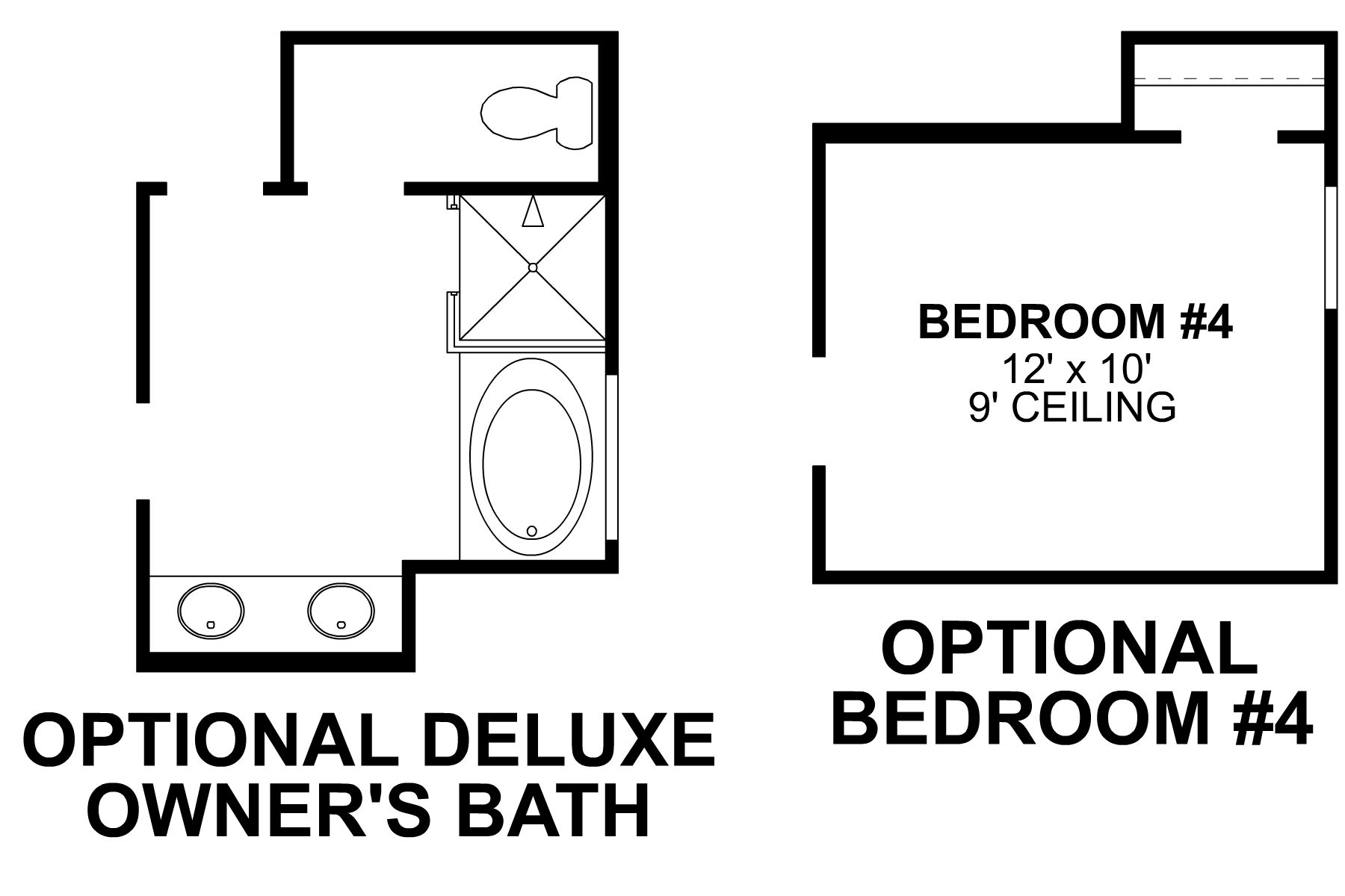 Sanders First Floor Options