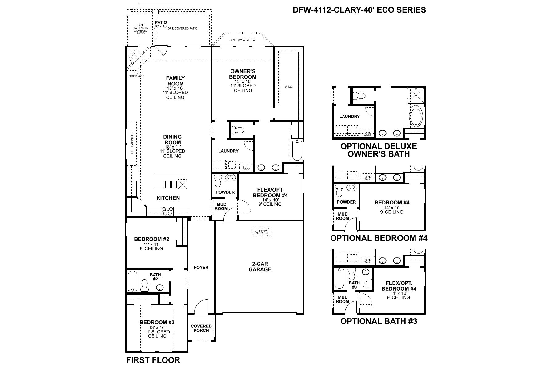 Clary Floorplan