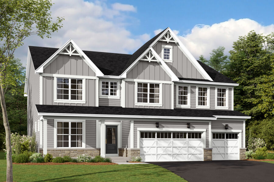 New Homes in Lockport The Lyndale (Plan) M/I Homes