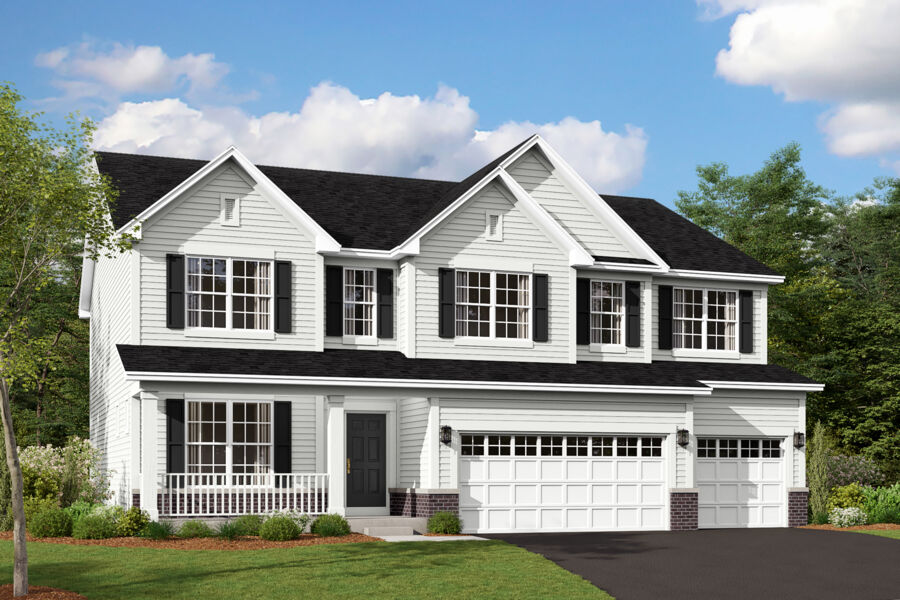 New Homes in Lockport The Lyndale (Plan) M/I Homes