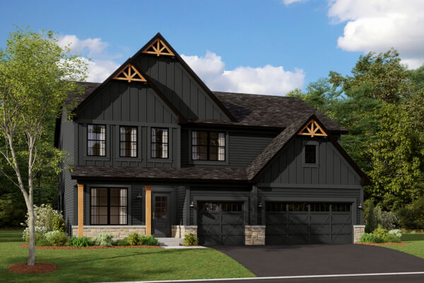 Essex Elevation Urban Farmhouse 