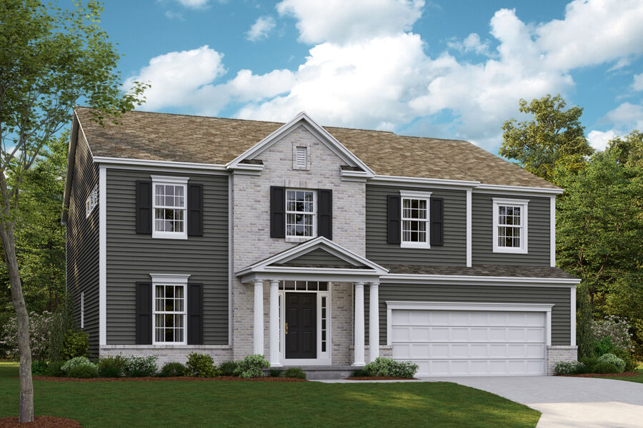 New Homes in Plain City The Temple (Plan) M/I Homes