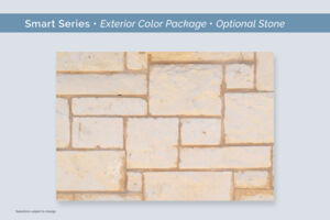 Dallas Smart Series Exterior Package Optional Stone