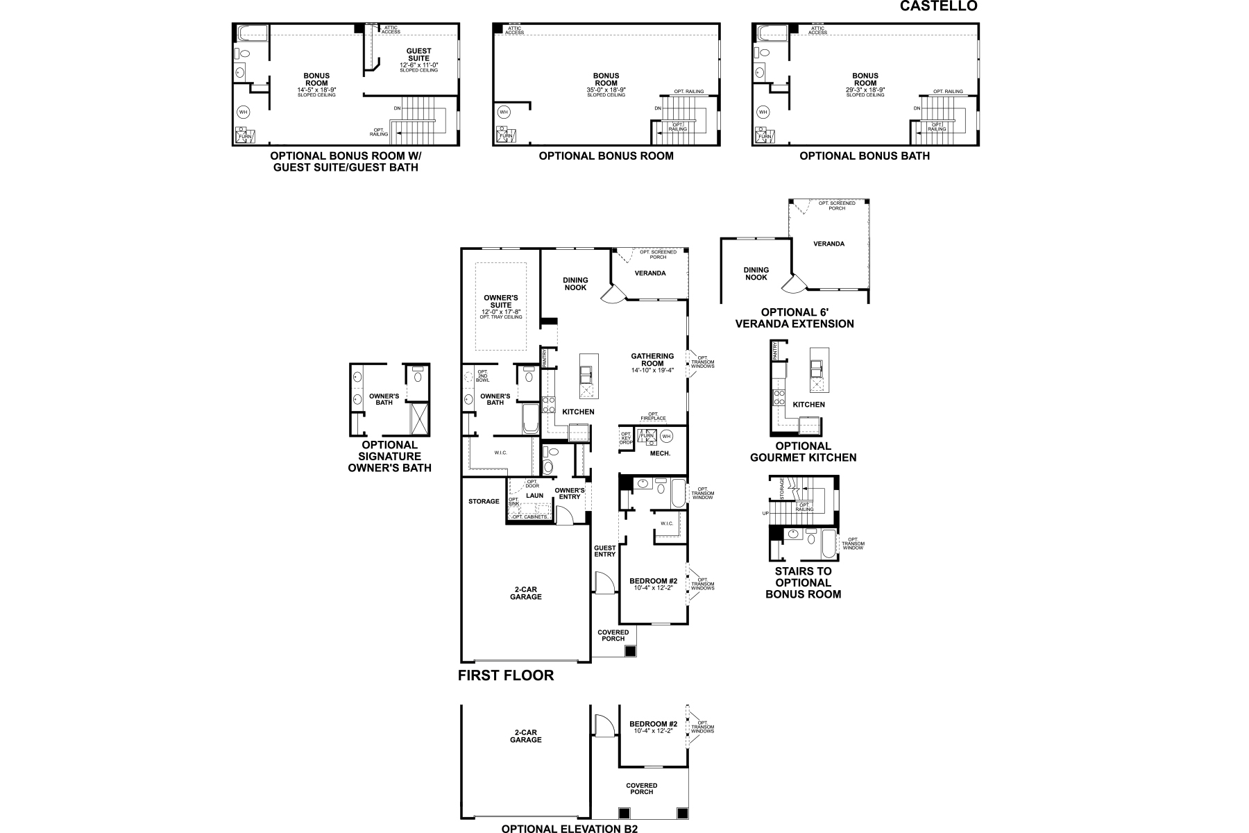 Castello Floorplan