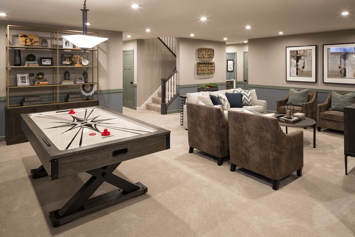 Basement Game Room