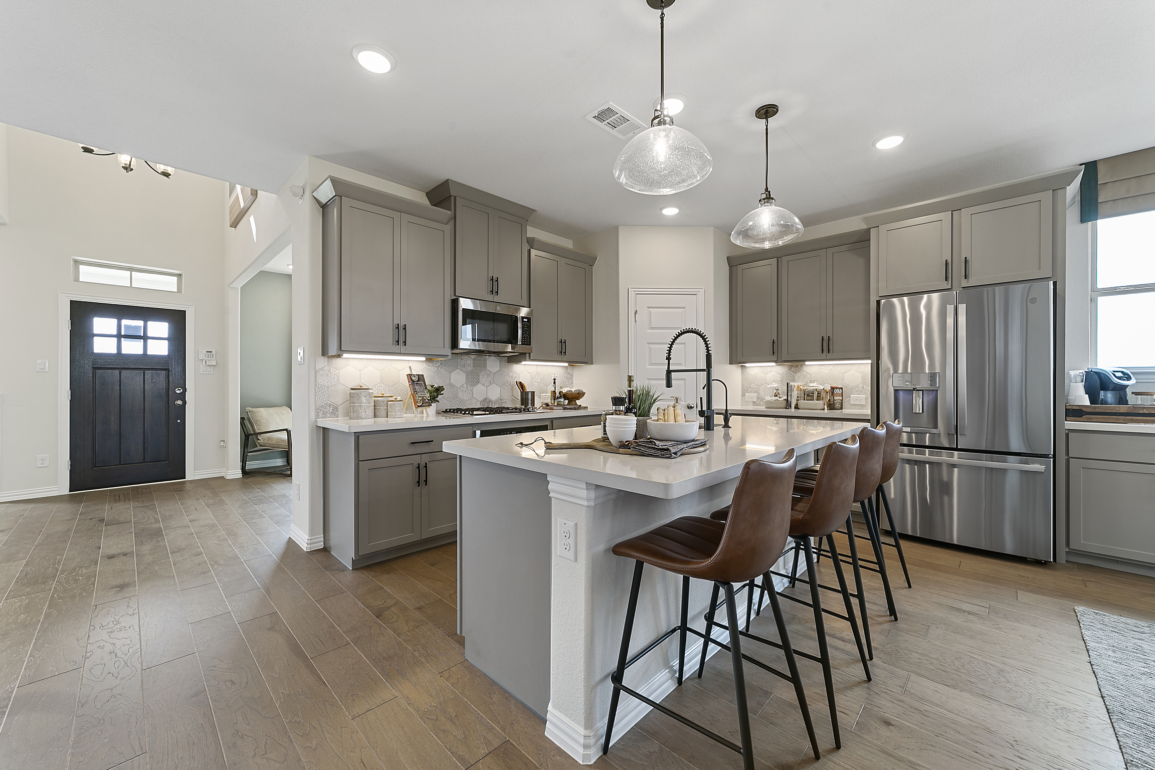 Kitchen in M/I Homes Model Home