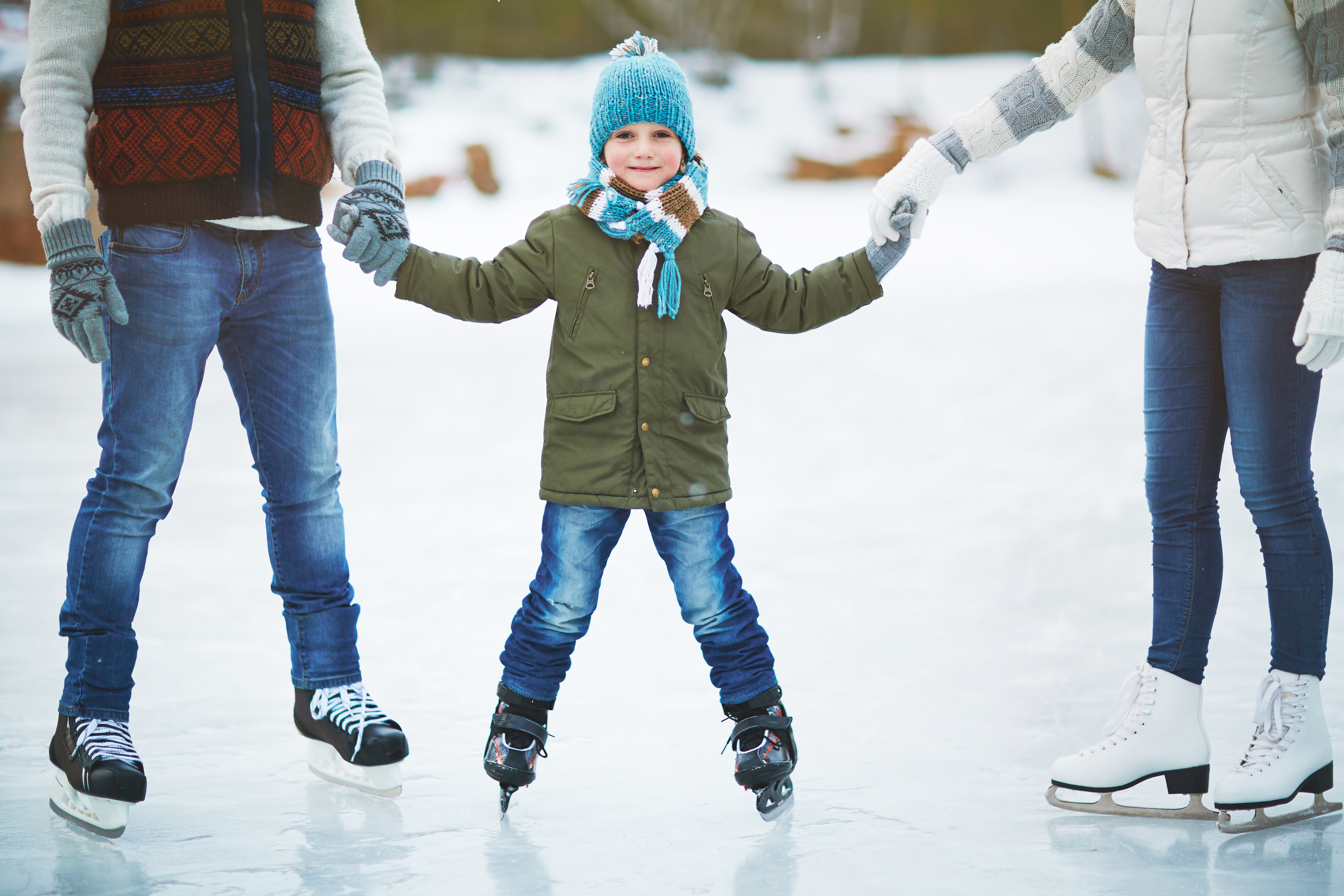 Family Ice Skating