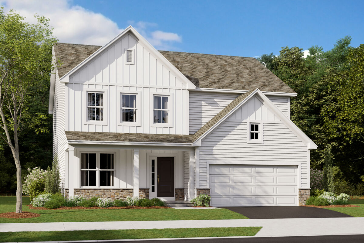 New Homes in Grove City - The Evanston (Plan) - M/I Homes