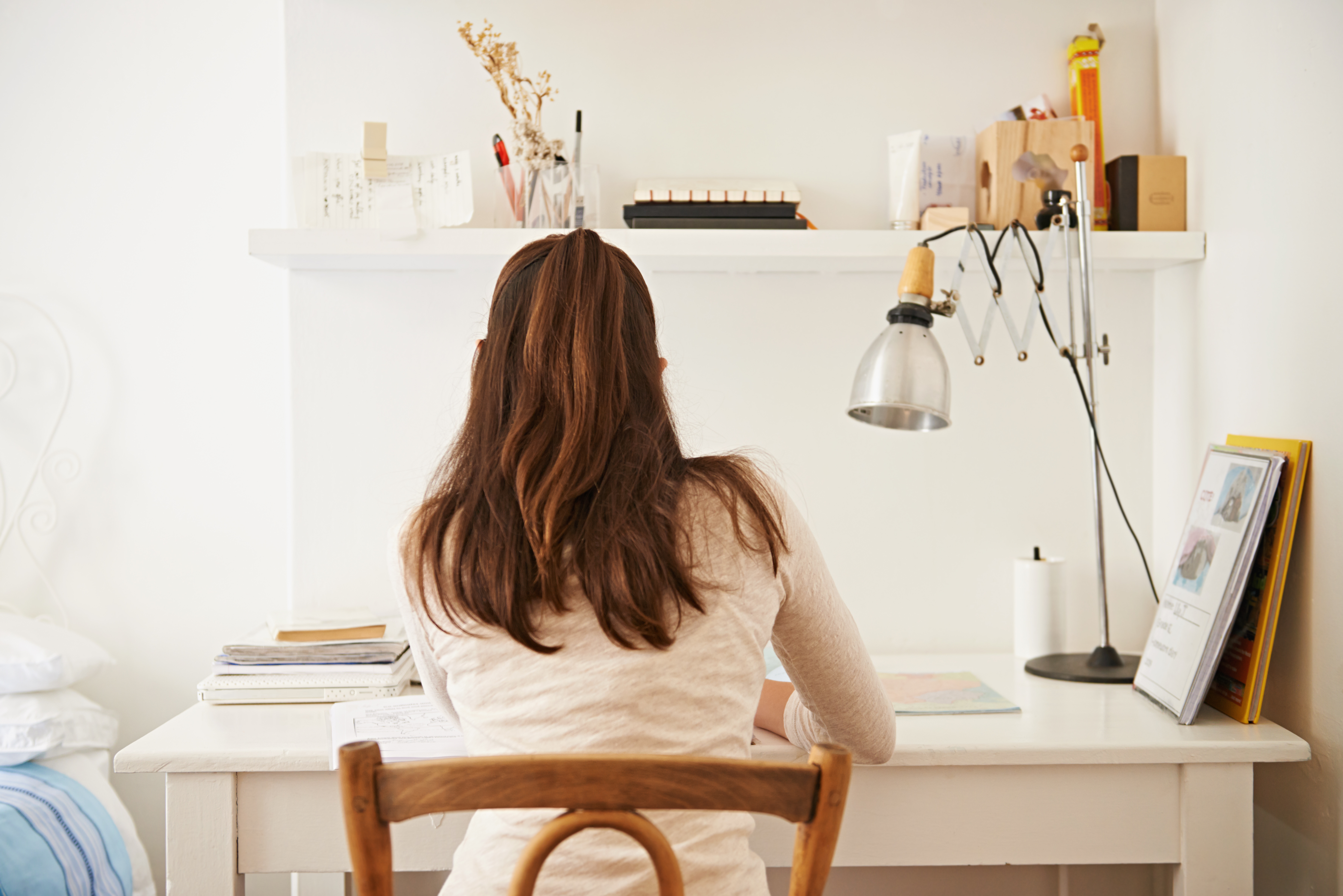 Woman Working From Home