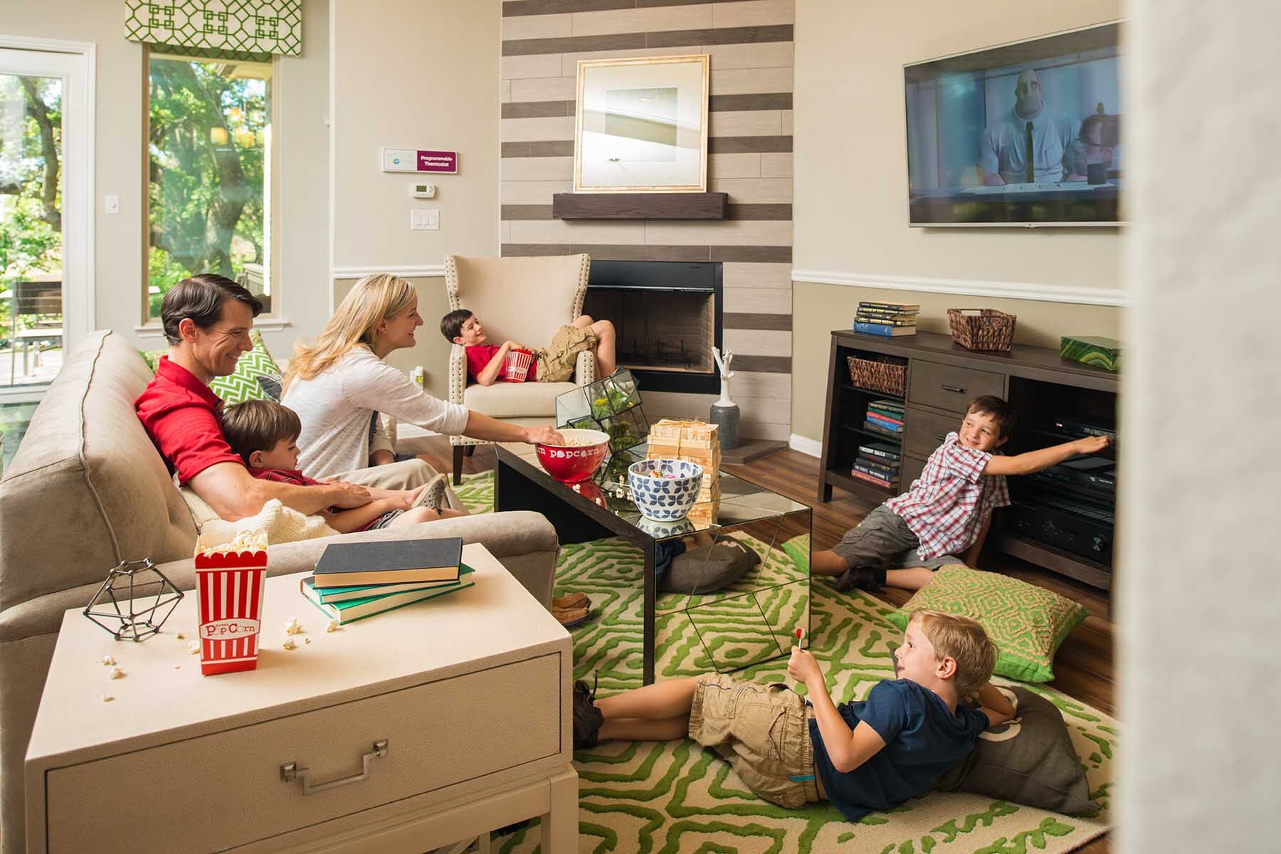 How To Decorate Your Living Room with Kids in Mind: Family