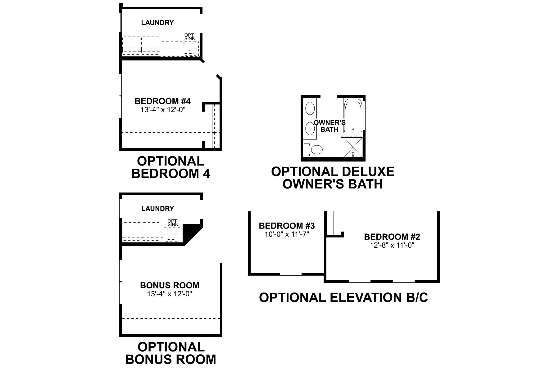 Second Floor options