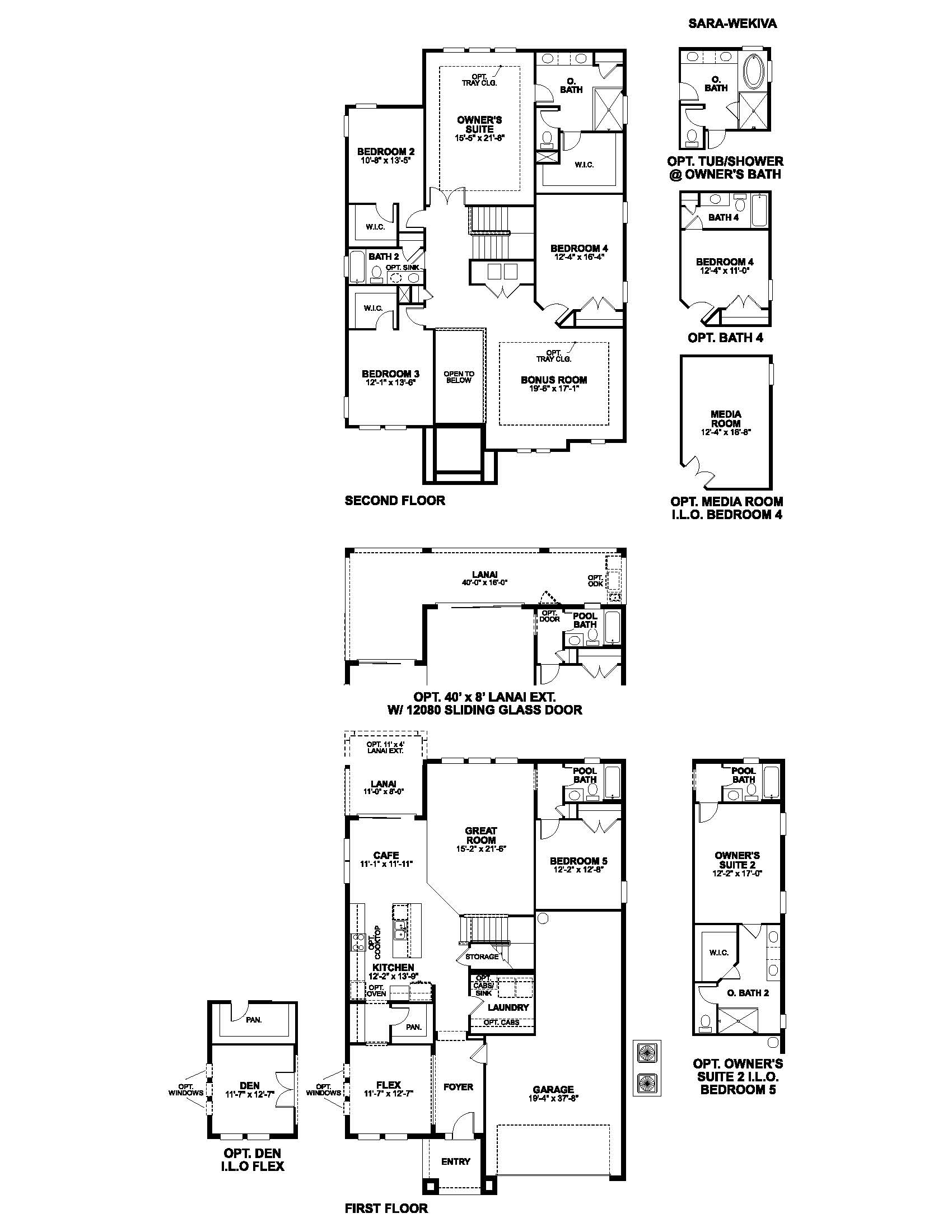 New Homes in Bradenton The Wekiva (Plan) M/I Homes