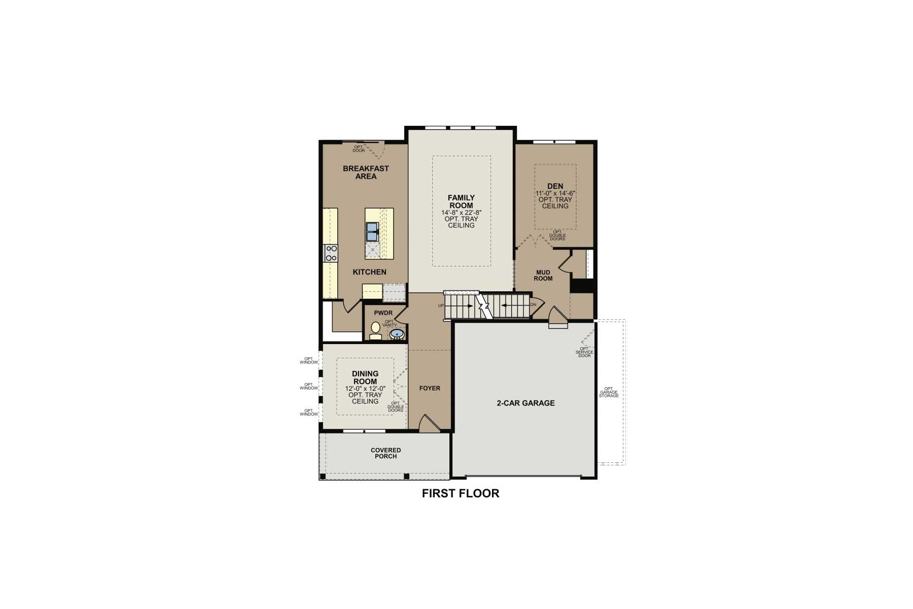 New Homes in Dayton - The Hampton (Plan) - M/I Homes