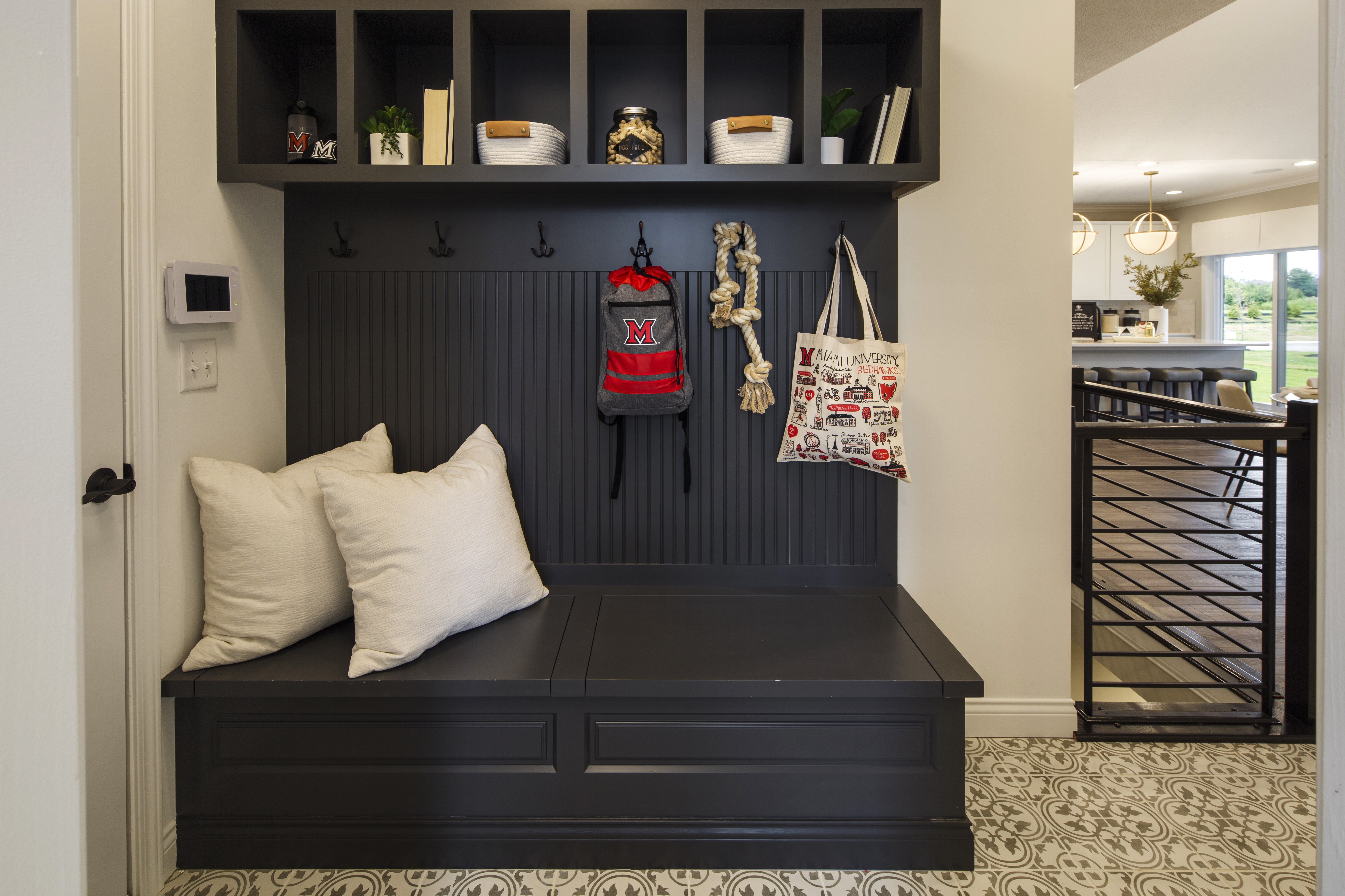 Mud Room With Seating Storage