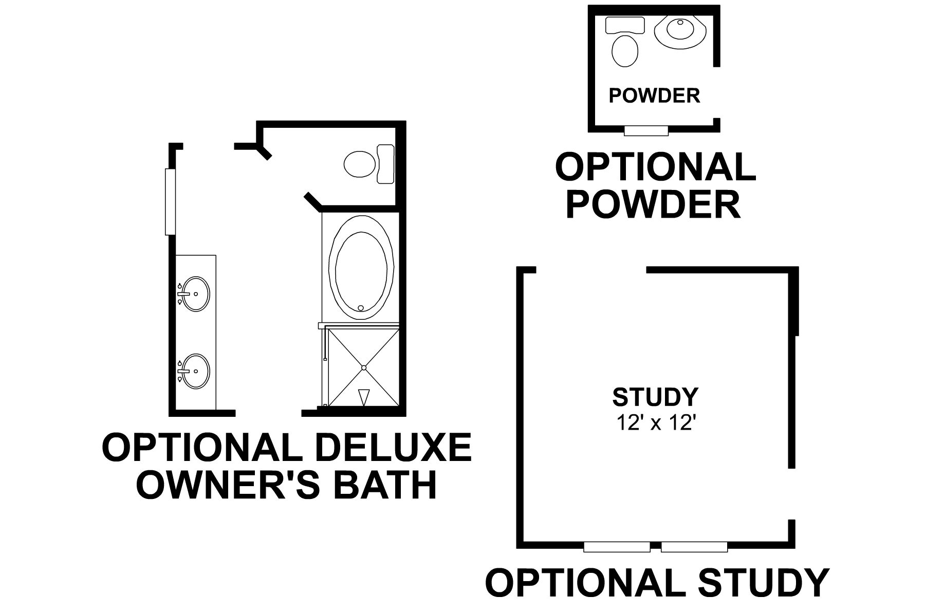Marigold First Floor Options