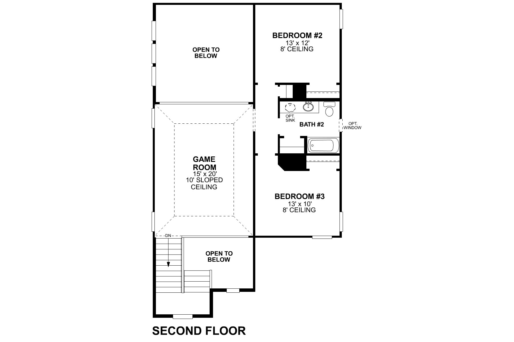 Violet Second Floor Options