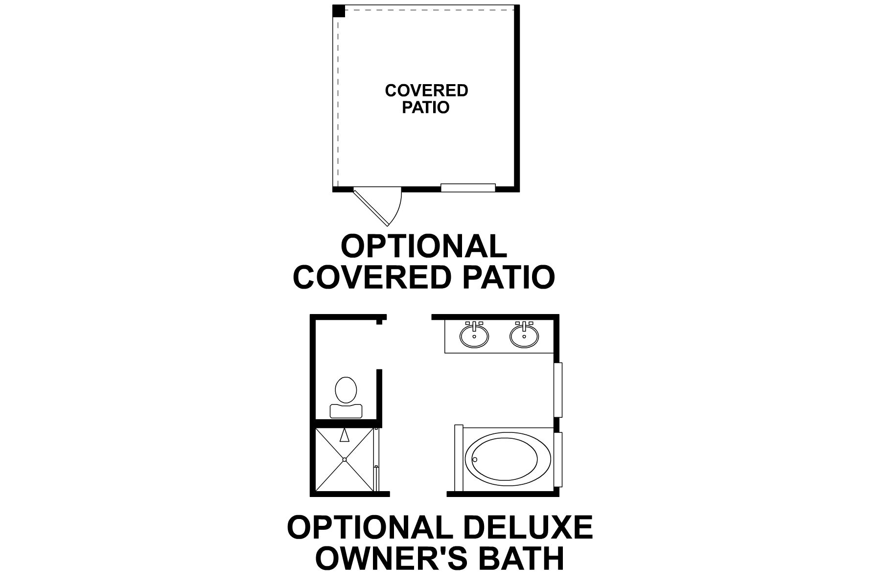 Sunflower First Floor Options