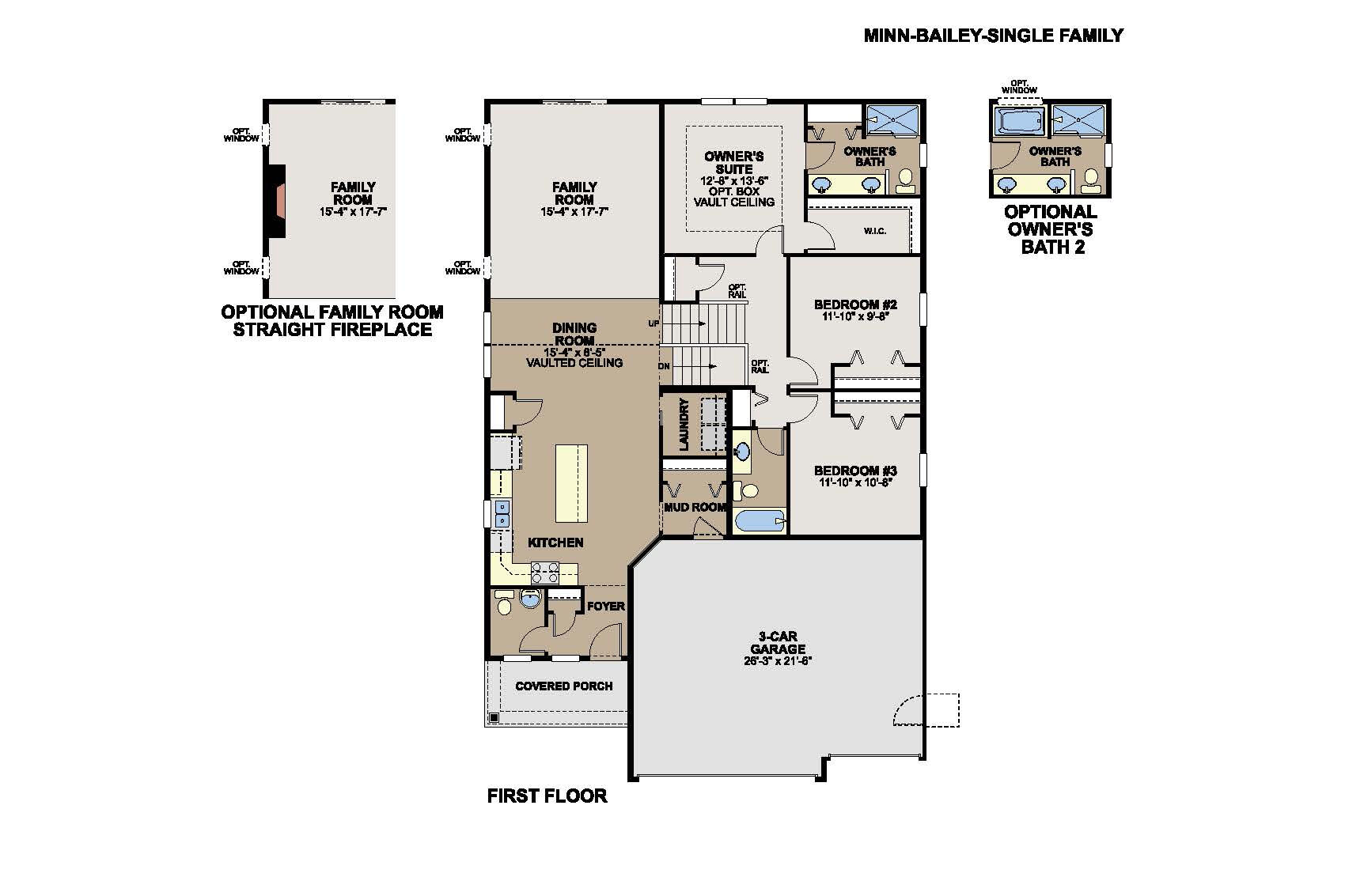 Bailey Floorplan First Floor