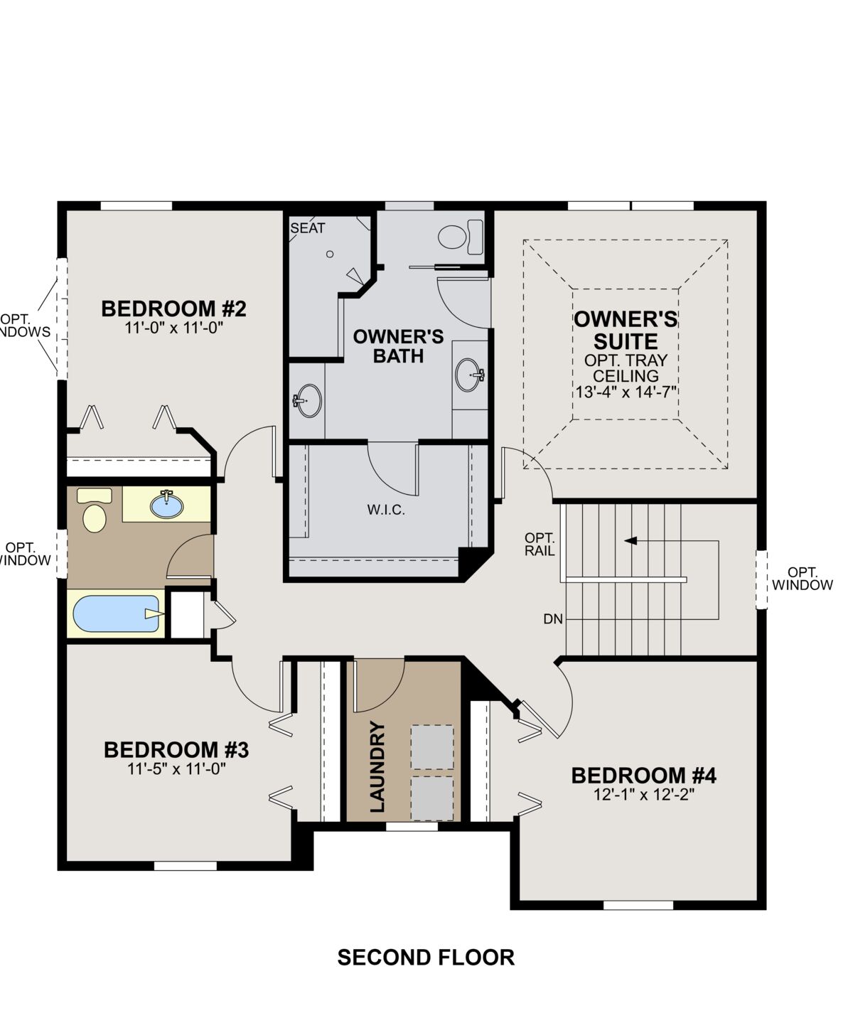 Legacy Woods Taylor Floorplan