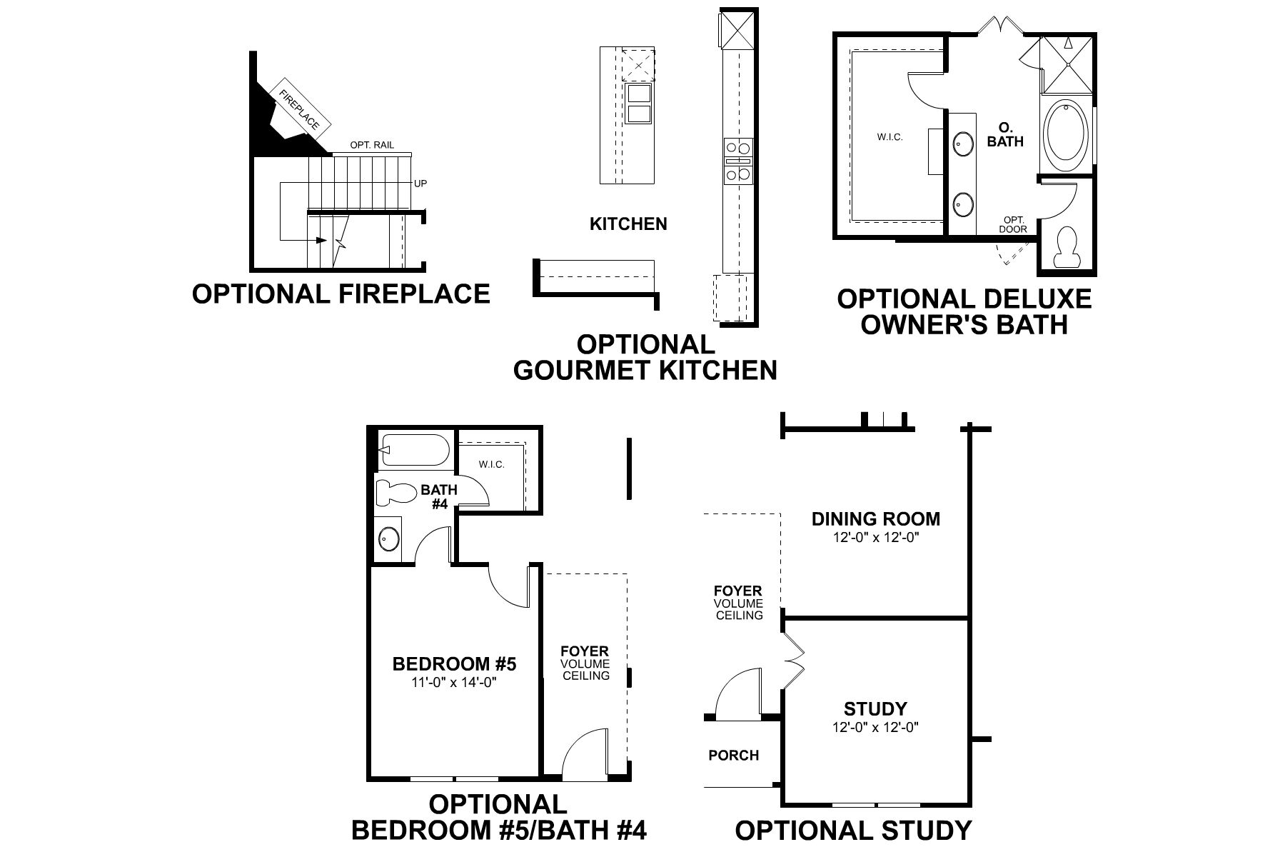 San Marcos First Floor Options