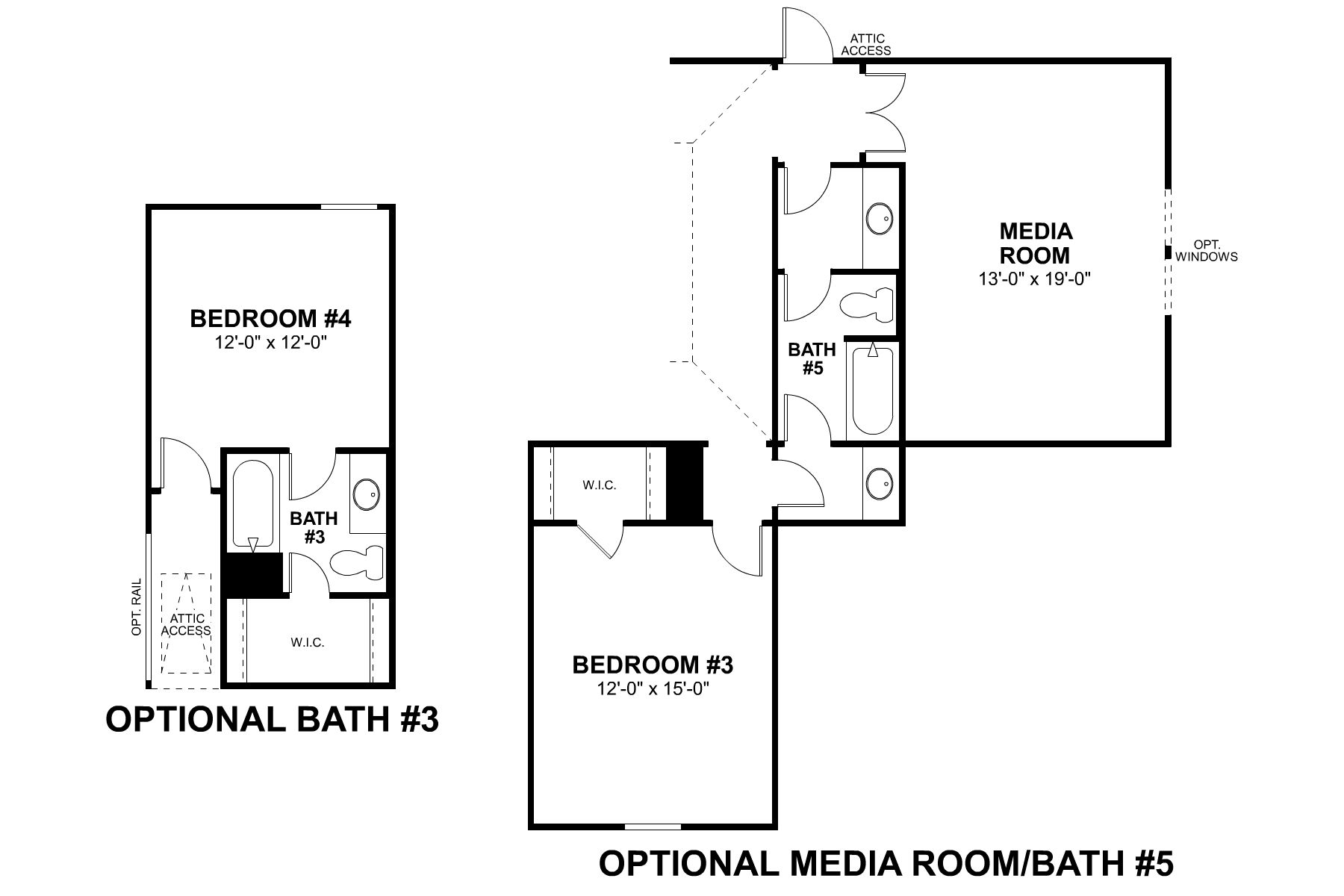 San Marcos Second Floor Options