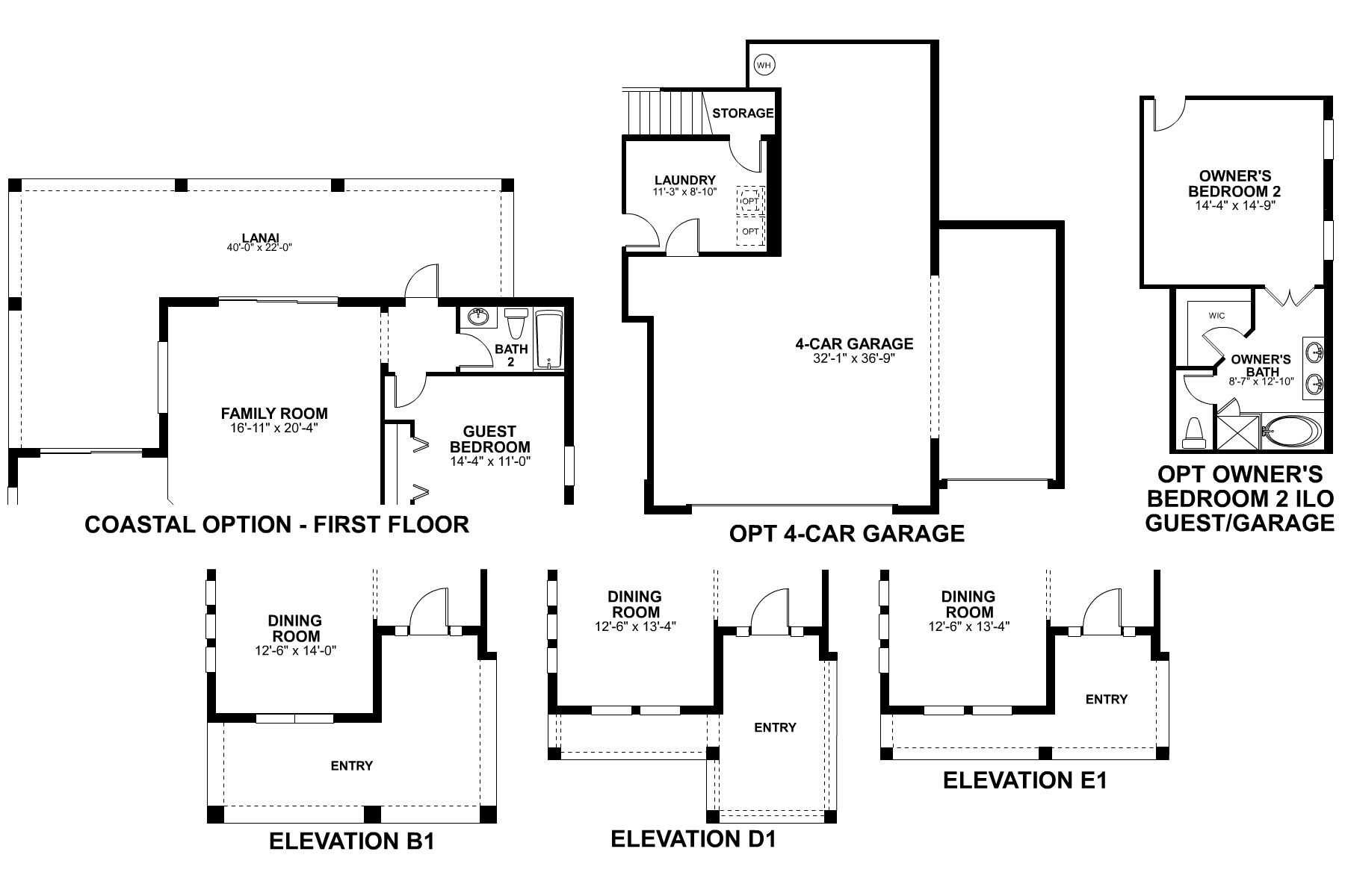 Glenwood-First Floor Options
