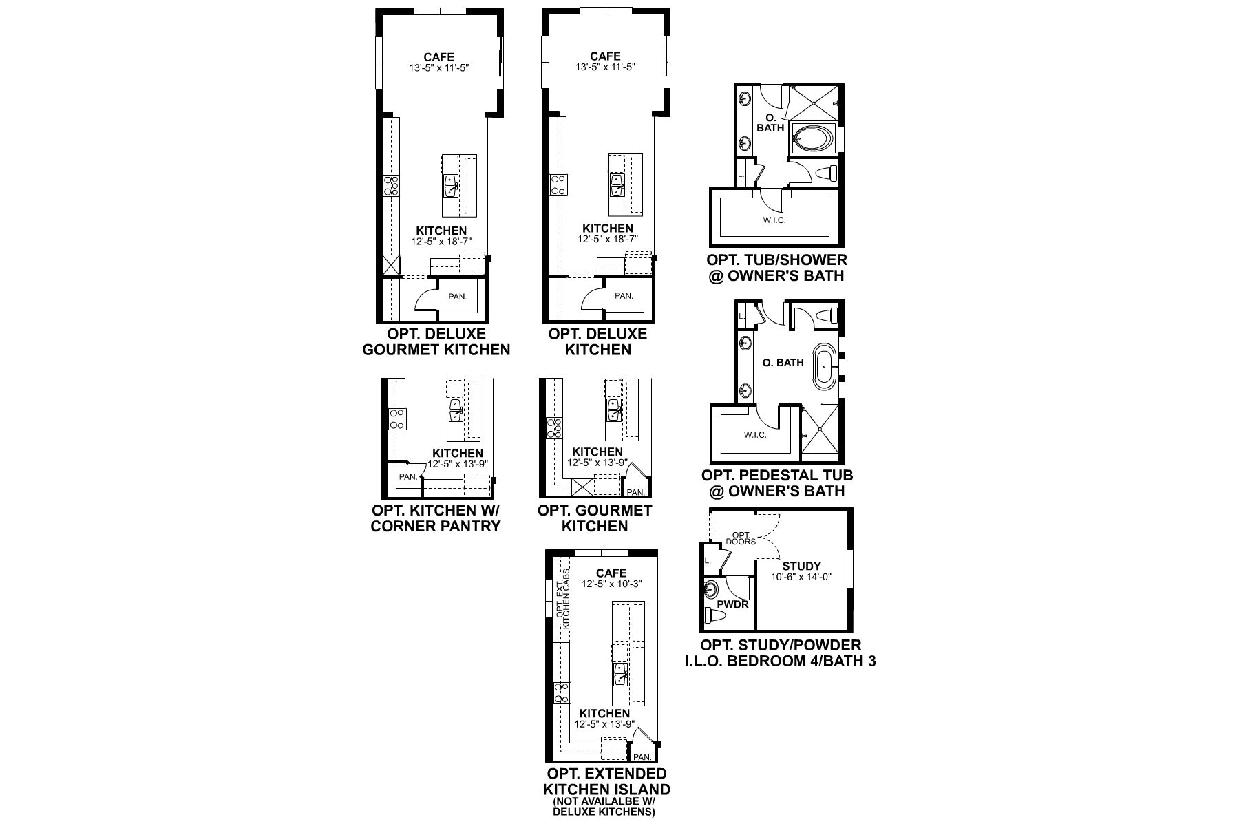 Corina III 1st Floor Options