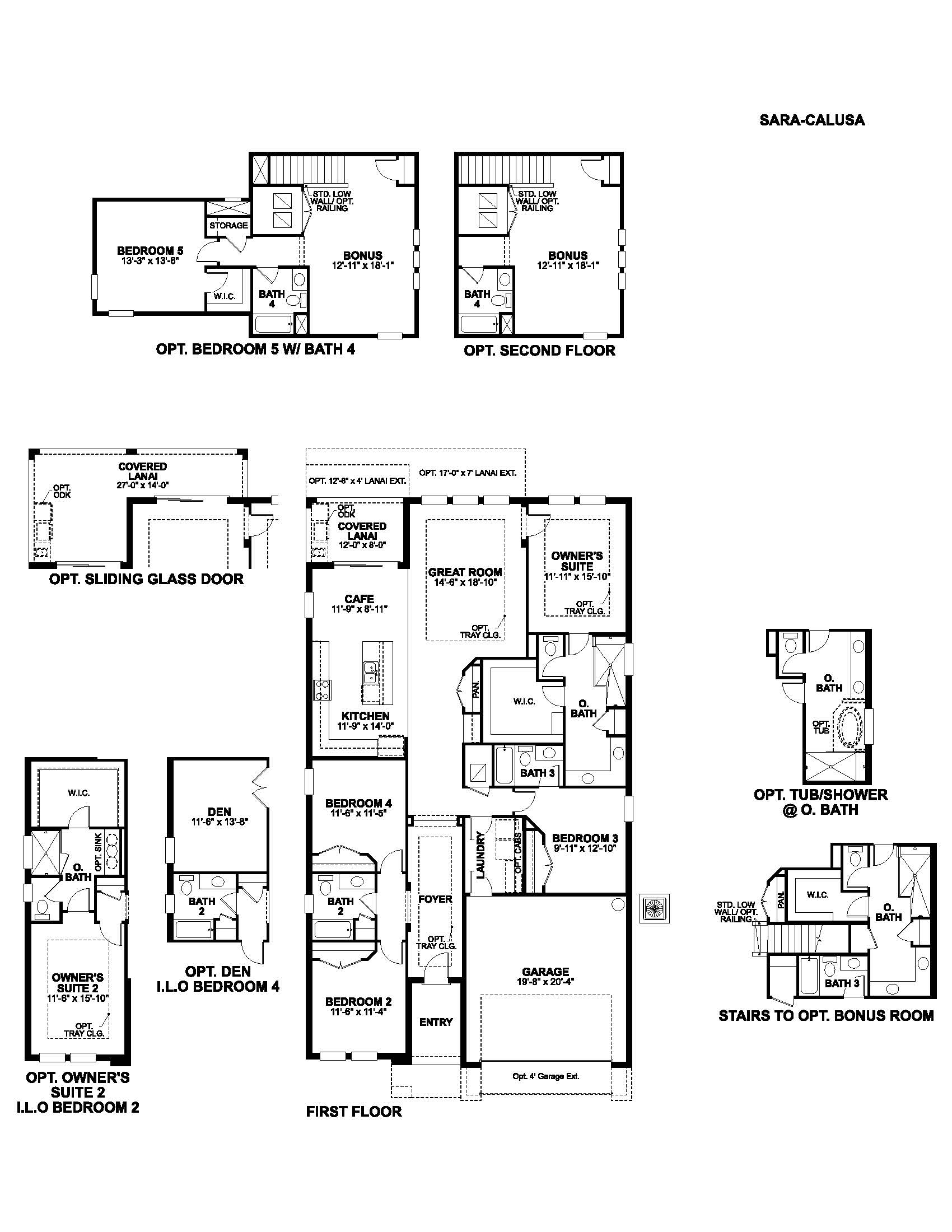 SARA calusa floorplan