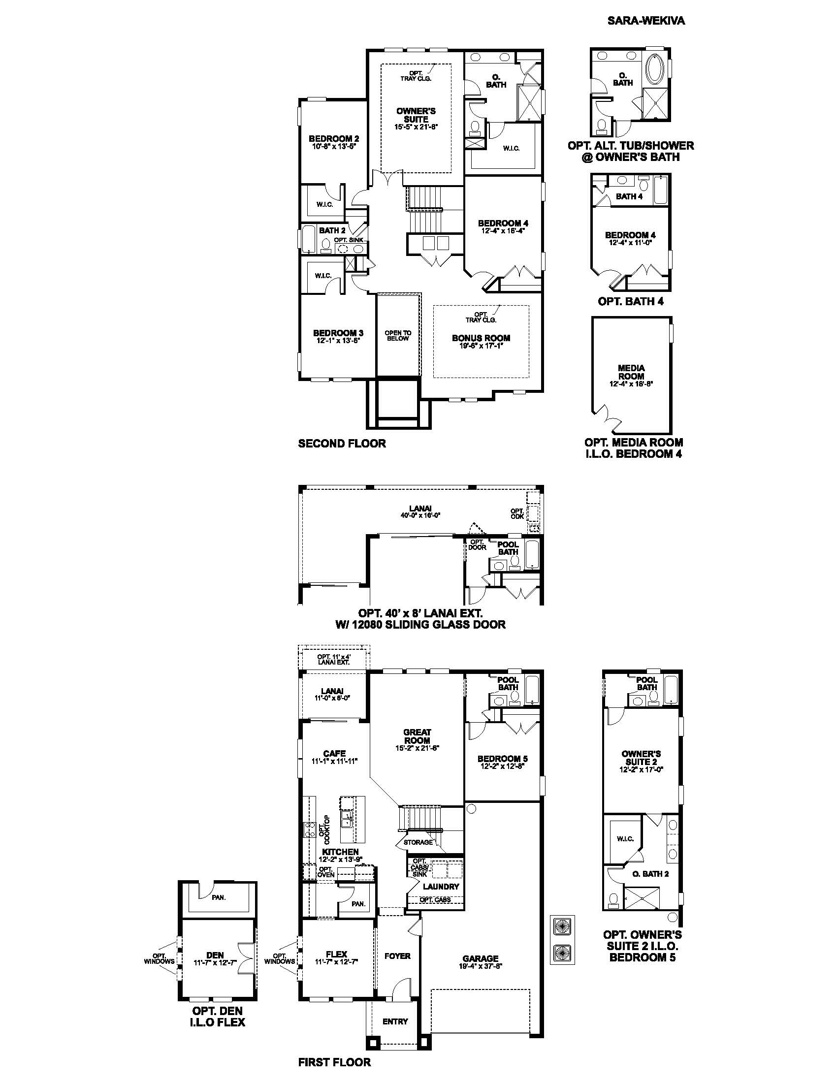 SARA Wekiva Floorplan