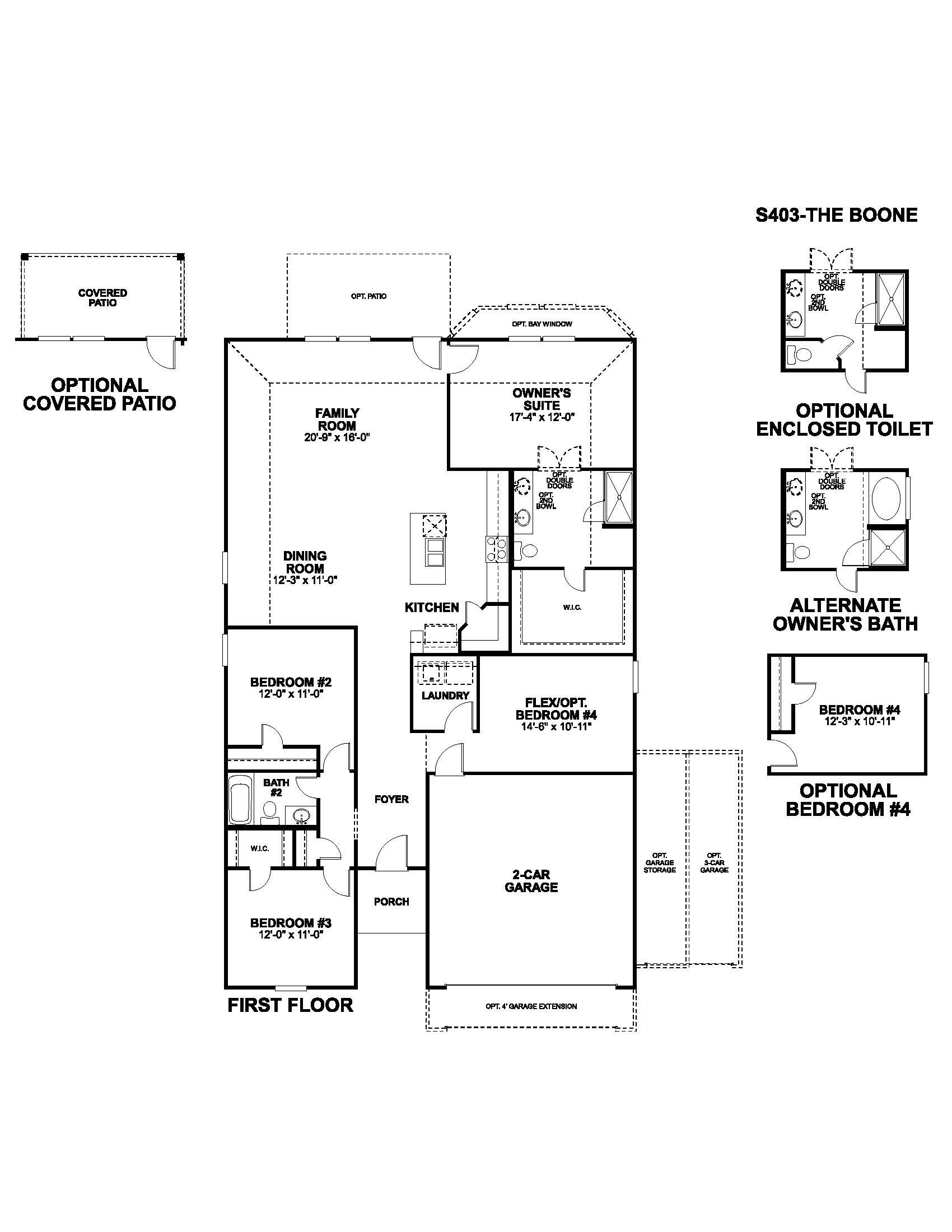 Boone Floorplan