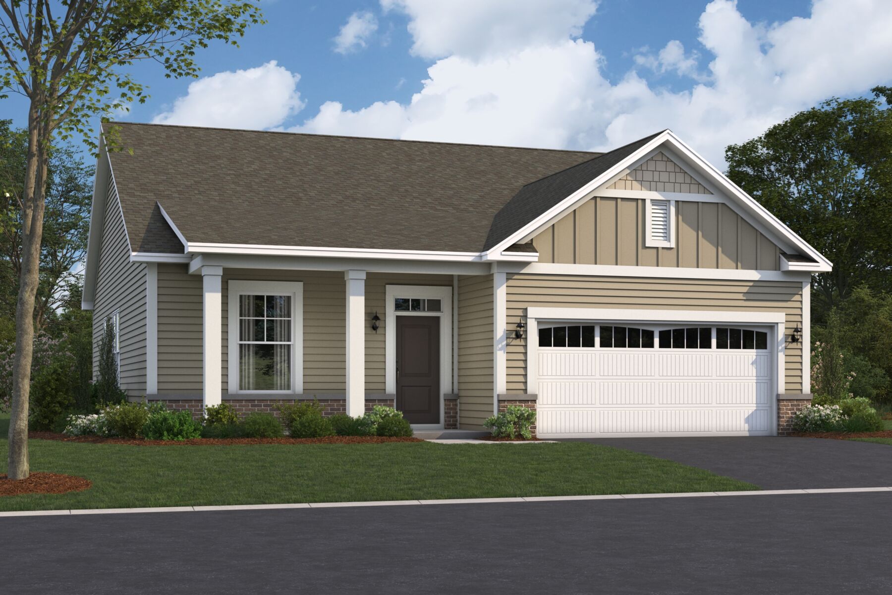 Ranch Homes in Oswego, IL - Somerset at Piper Glen - M/I Homes