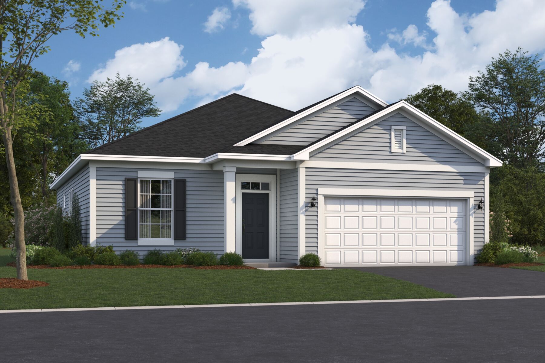 Ranch Homes in Oswego, IL - Somerset at Piper Glen - M/I Homes