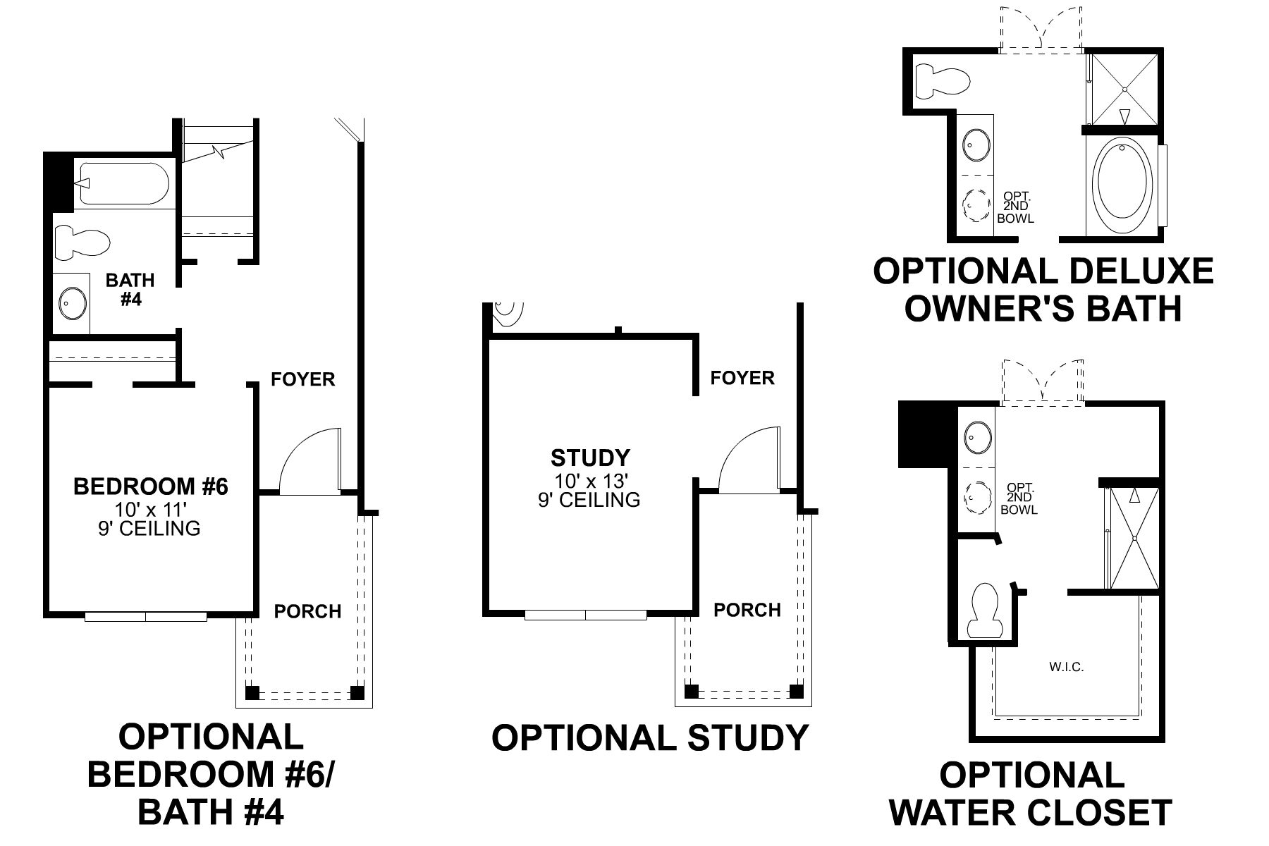 Armstrong First Floor Options