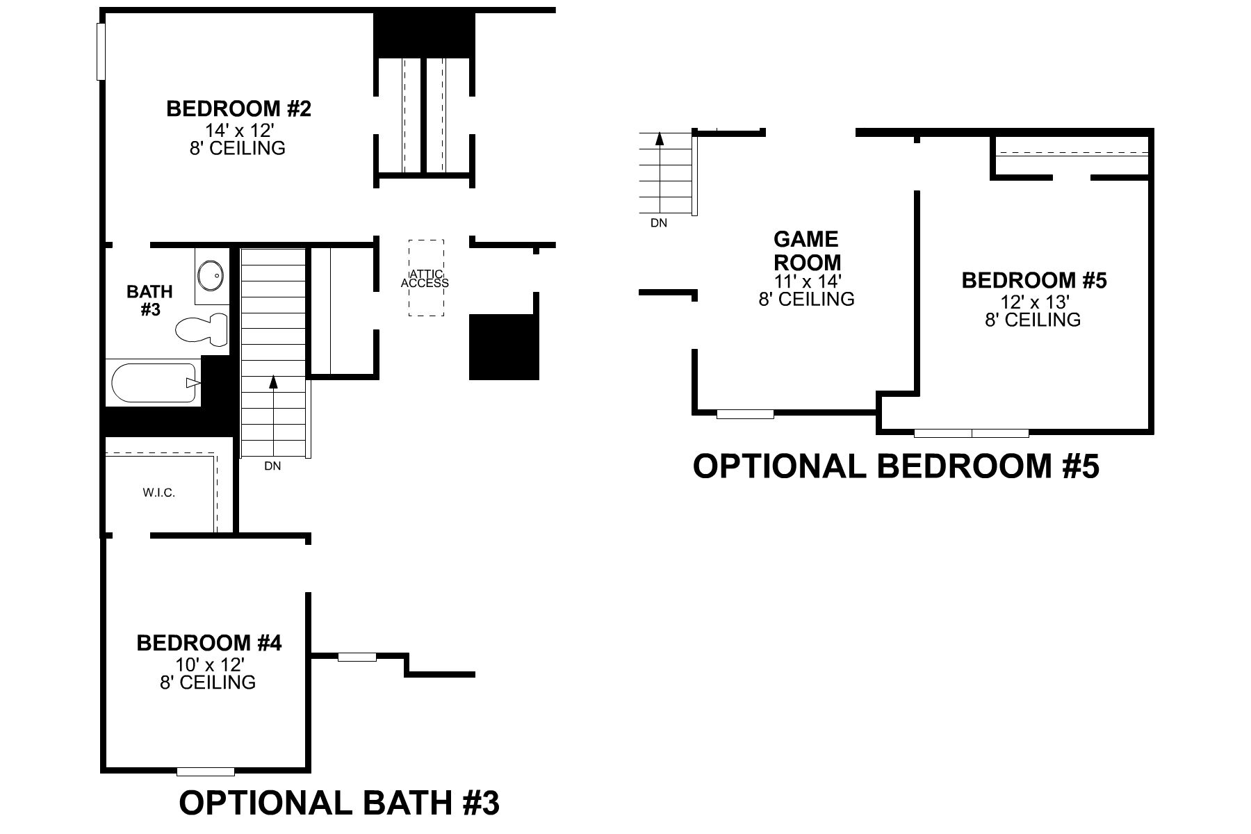 Armstrong Second Floor Options