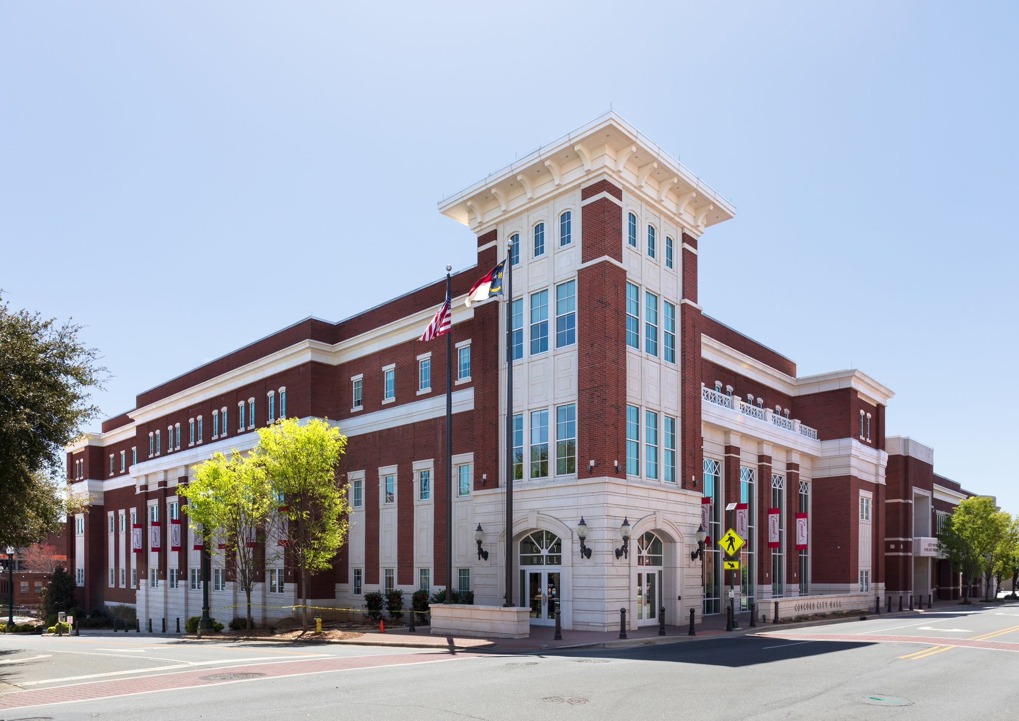 City Hall in Concord, NC