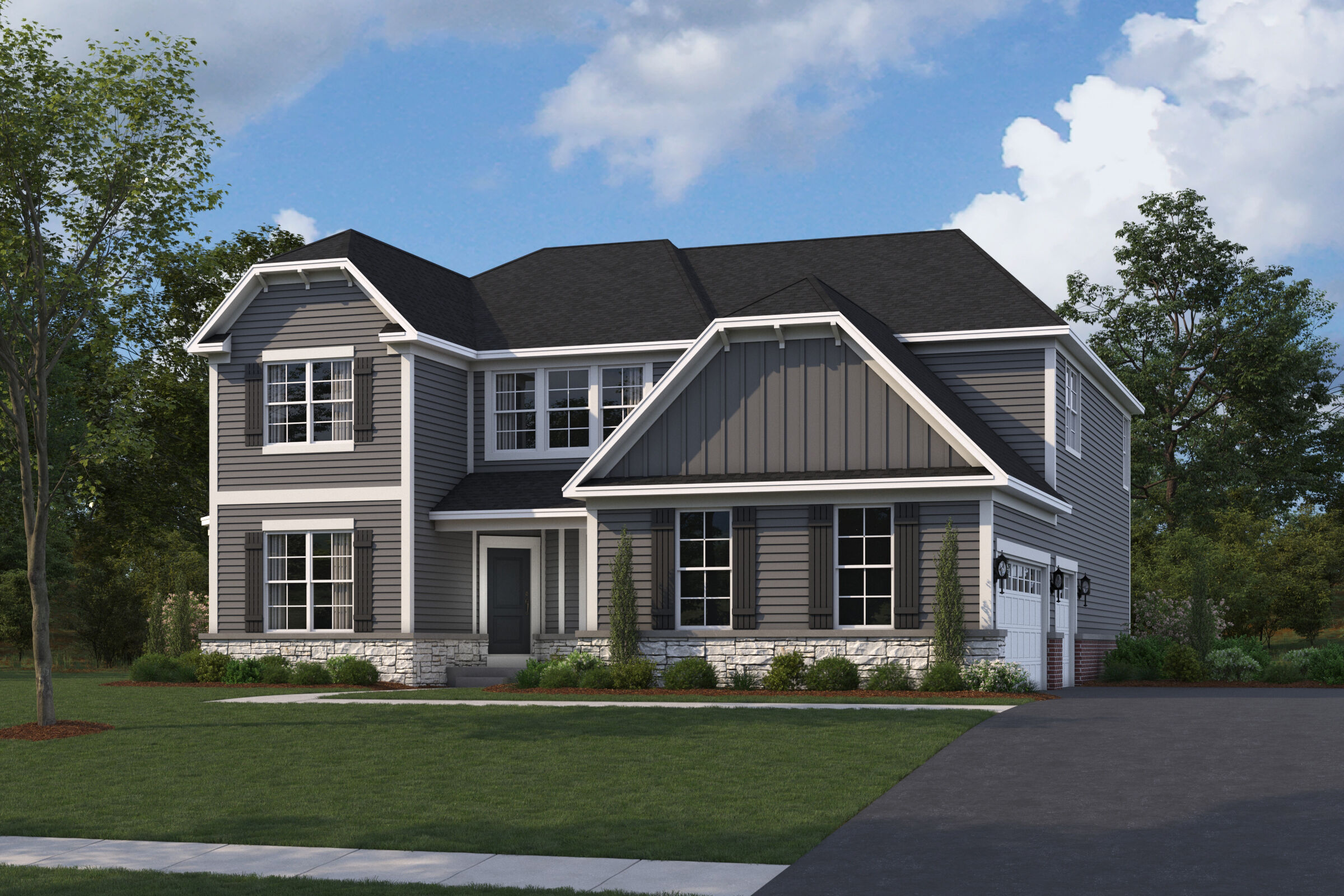 Sutcliff Elevation English Country with Side Load 