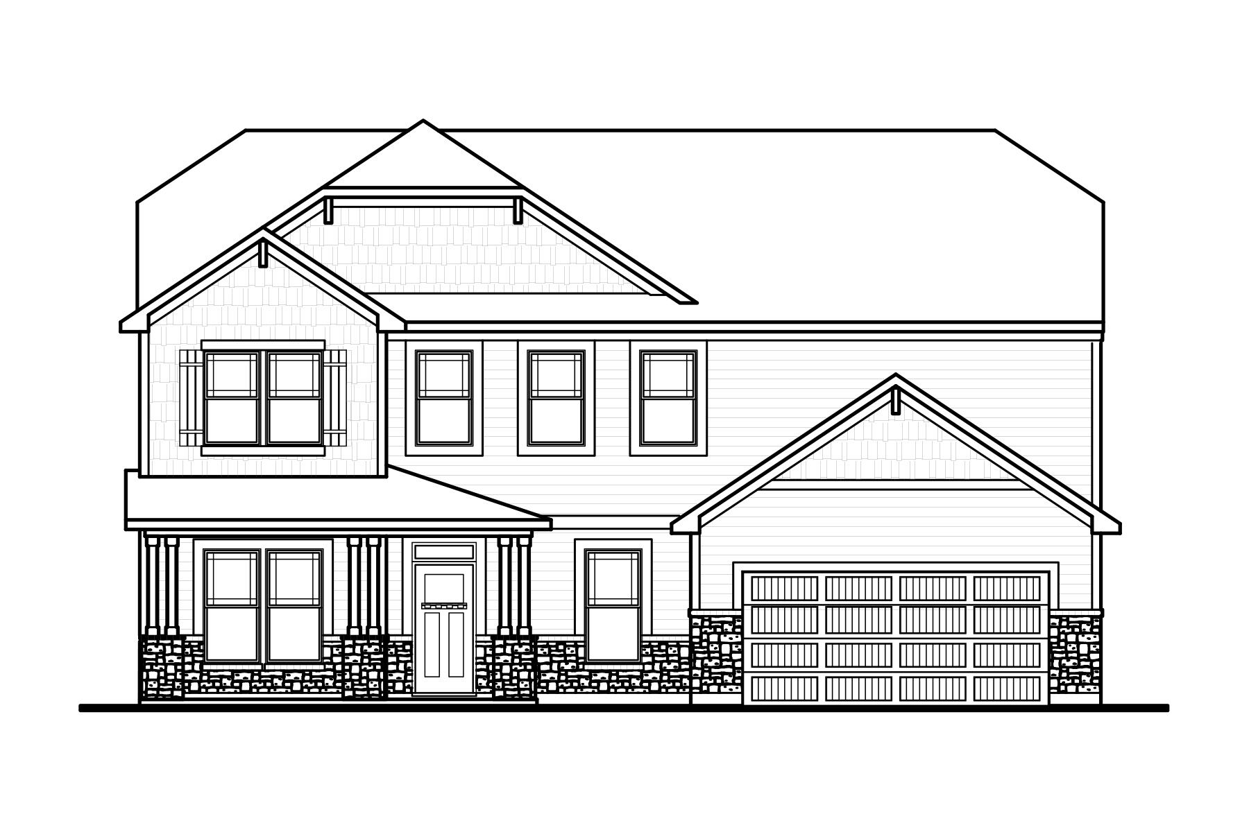 New Homes in Troutman The Albright (Plan) M/I Homes