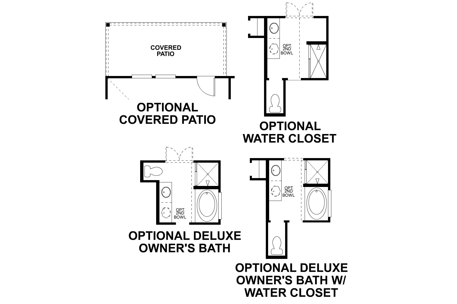 Dawson First Floor Options