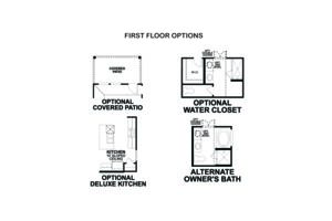 Azalea First Floor Options